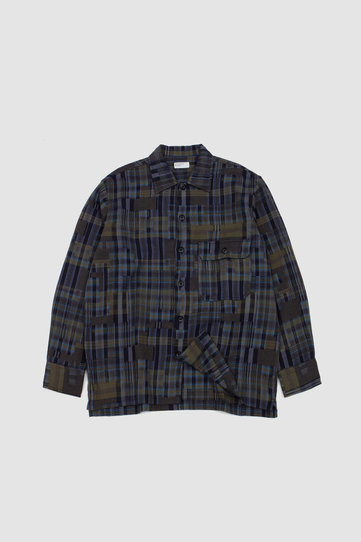 Fatigue Shirt Shadows Check Olive