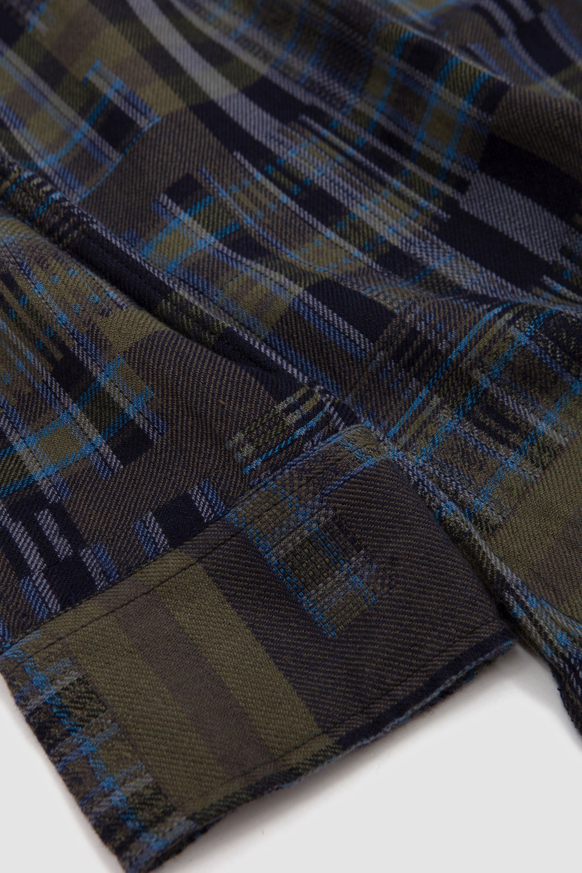 Fatigue Shirt Shadows Check Olive_3