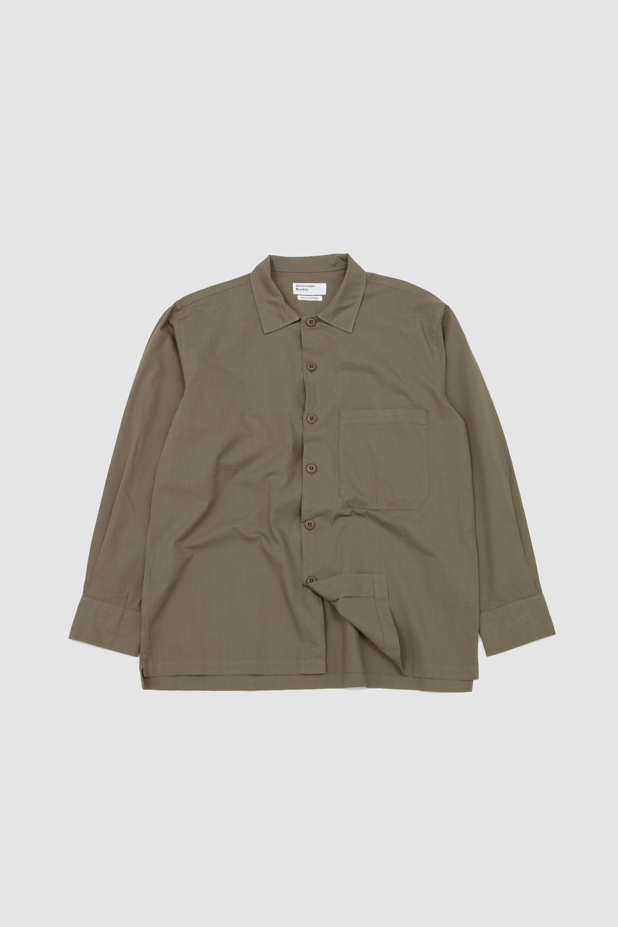 Fatigue Shirt Slub Shirting Olive