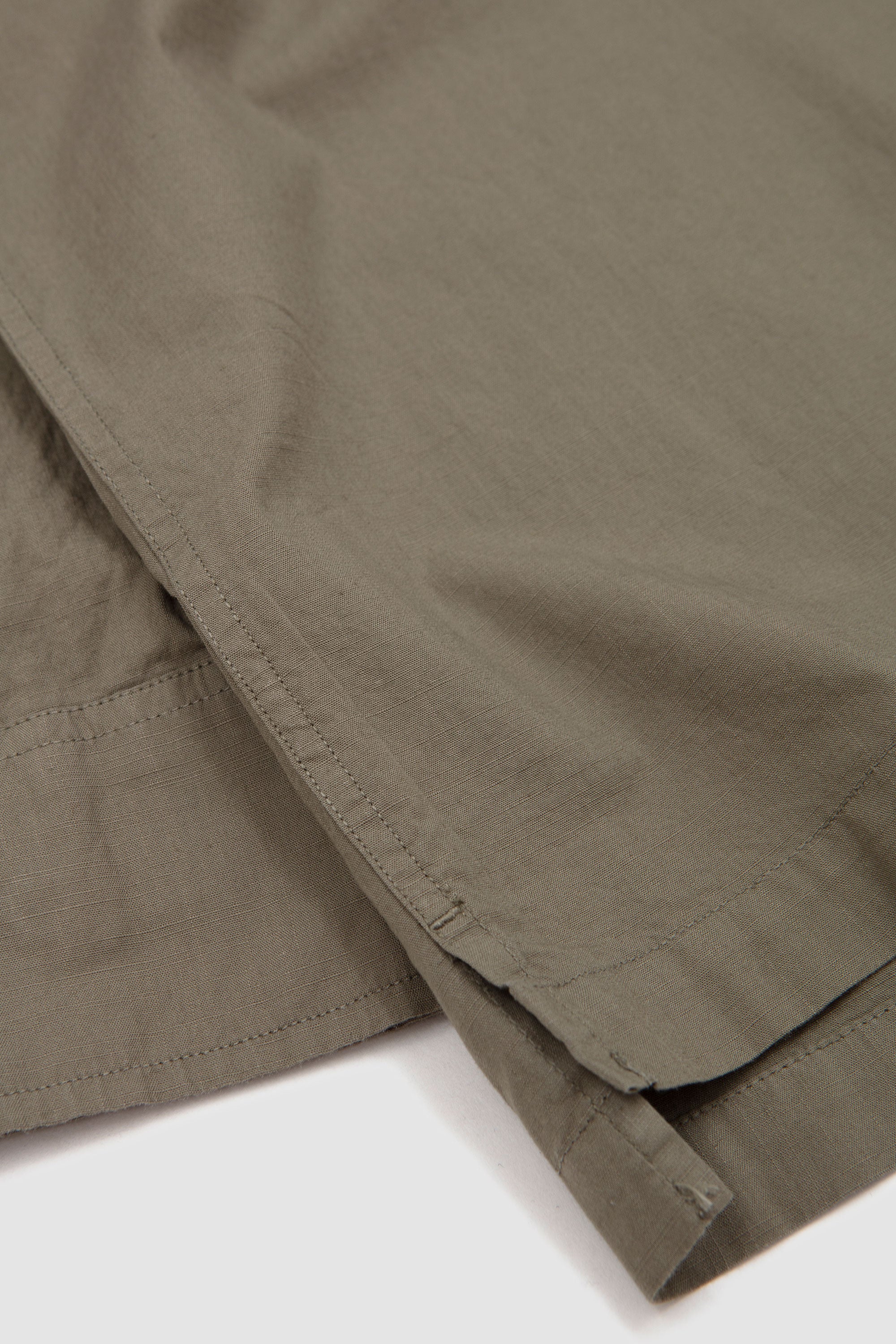 Fatigue Shirt Slub Shirting Olive_3