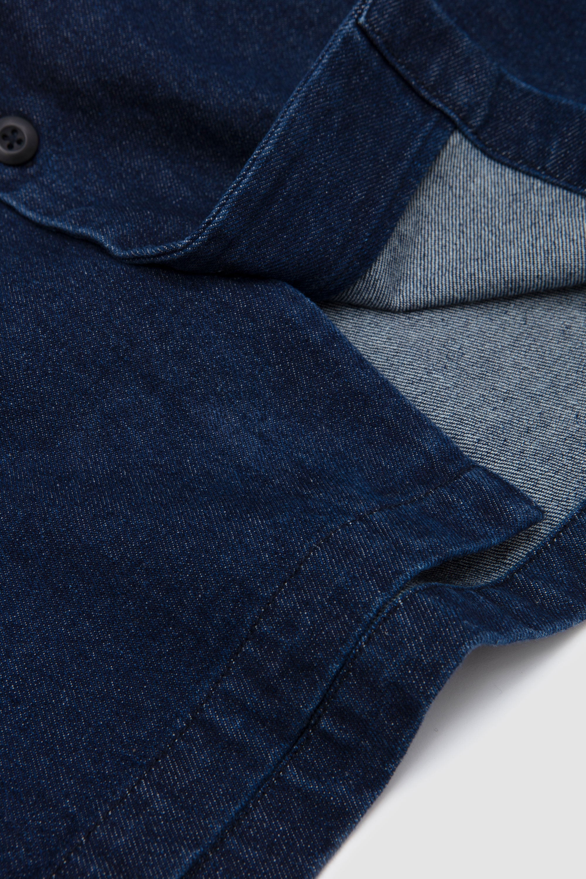 Fatigue Shirt Work Denim Indigo