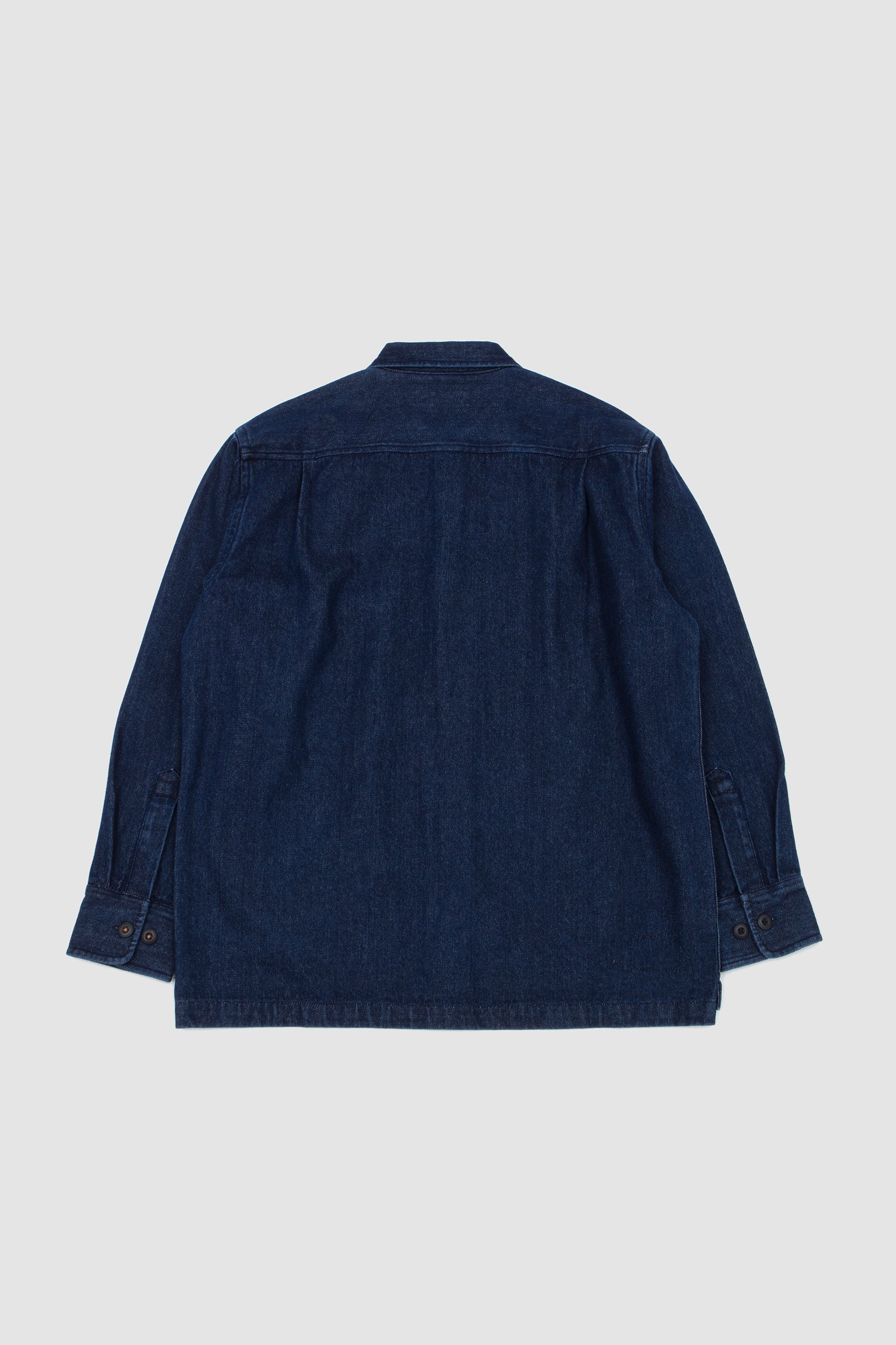 Fatigue Shirt Work Denim Indigo_4