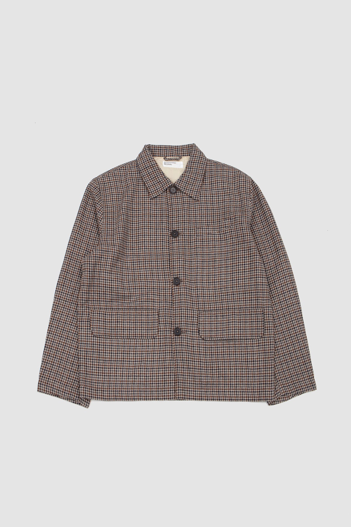 Franck Jacket Lester Dogtooth Taupe