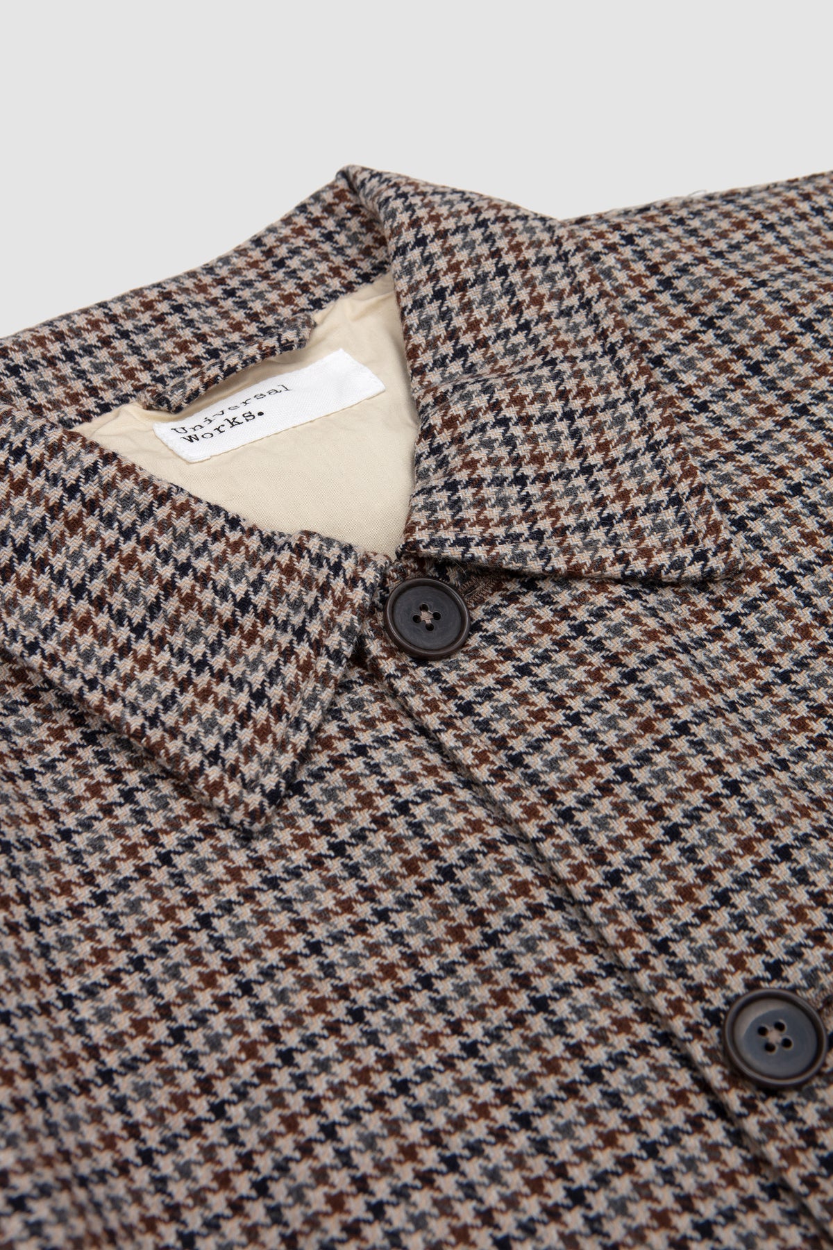 Franck Jacket Lester Dogtooth Taupe