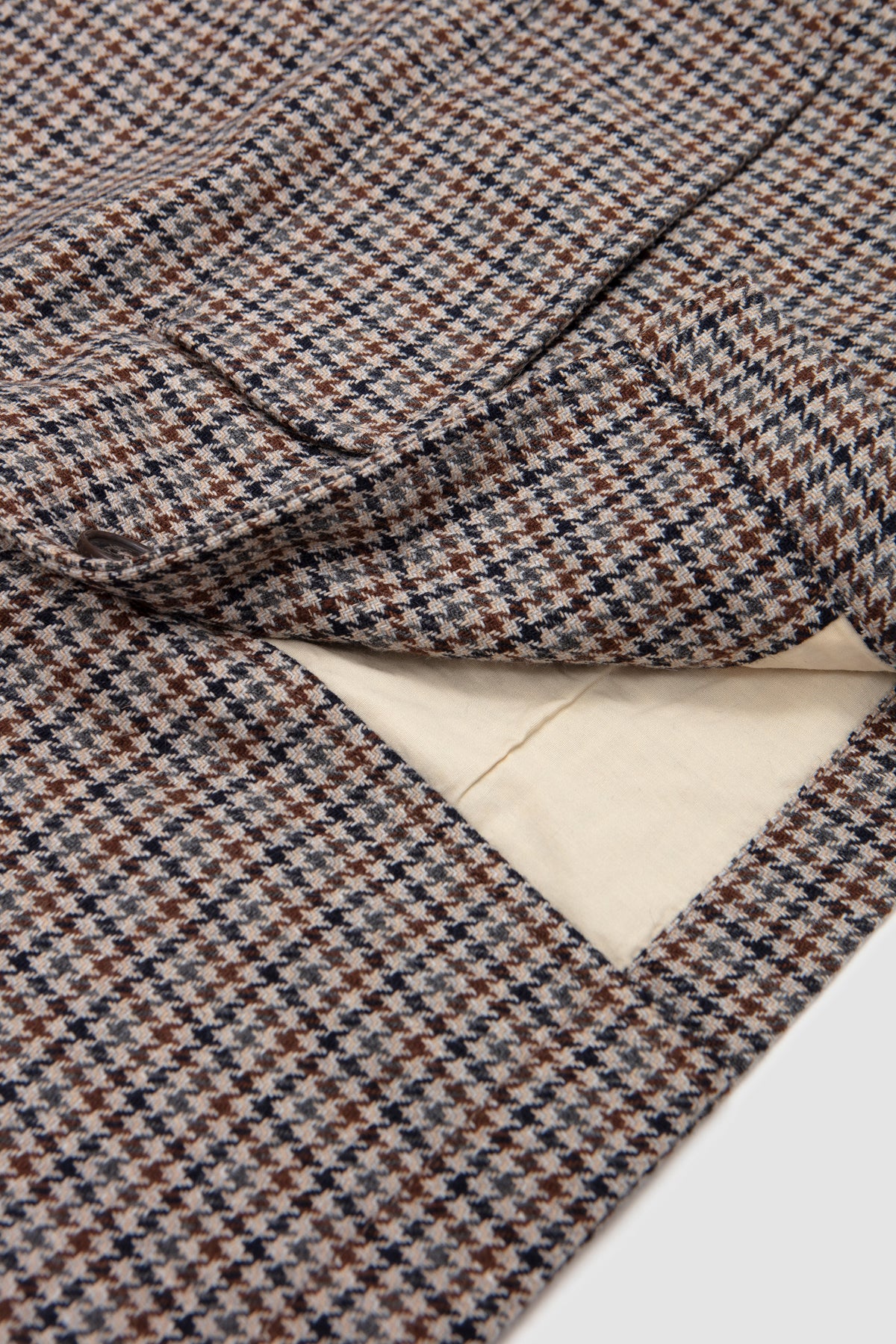 Franck Jacket Lester Dogtooth Taupe