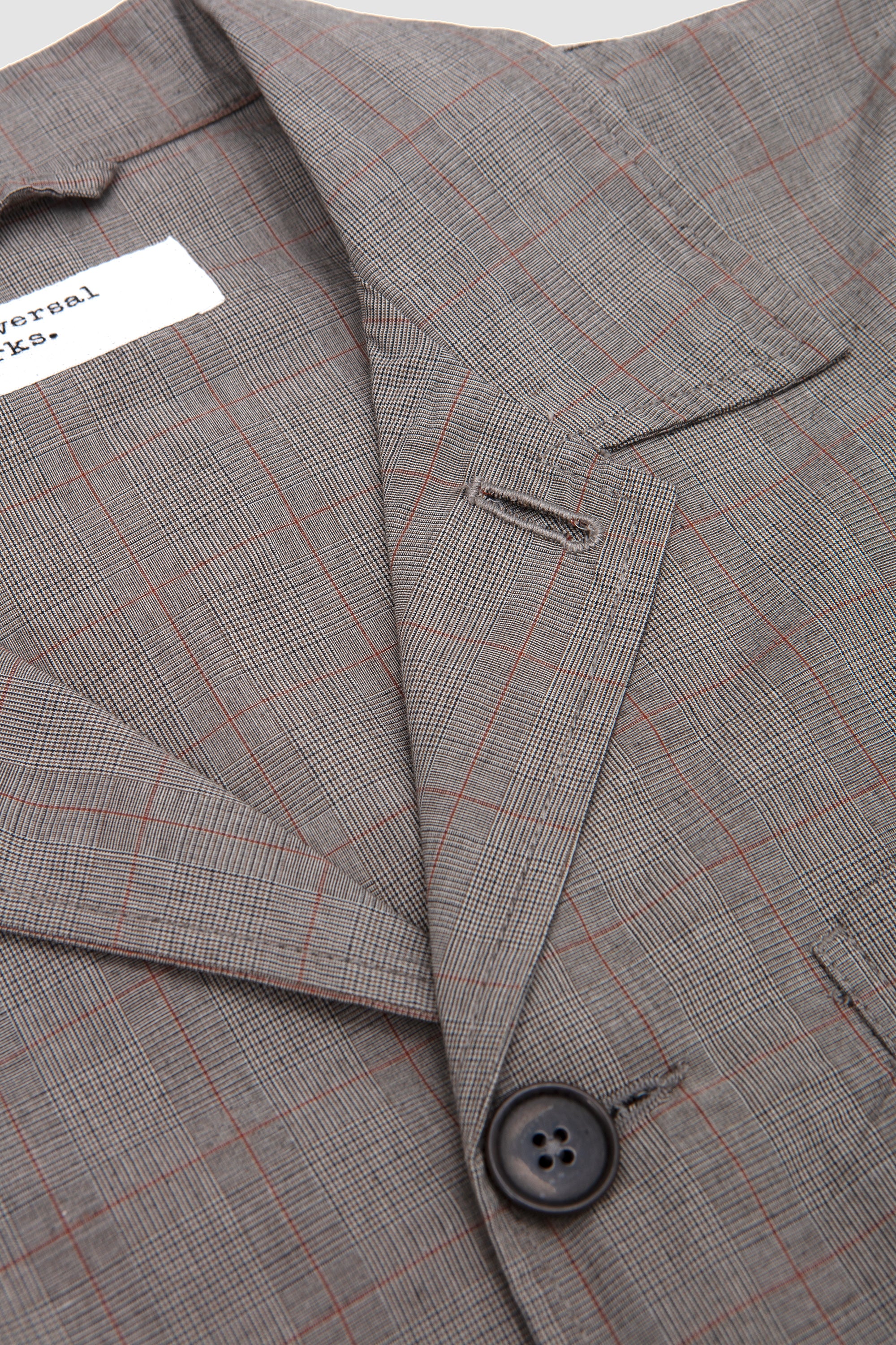 Franck Jacket Wales Glen Check Grey Brown_2