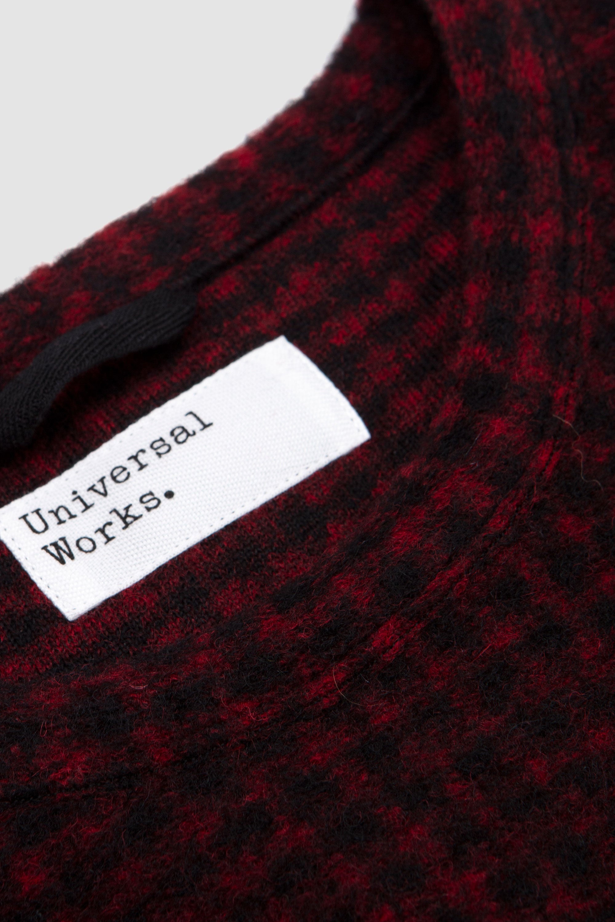 Giacomo Tank Top Wool Mix Black/ Red_2