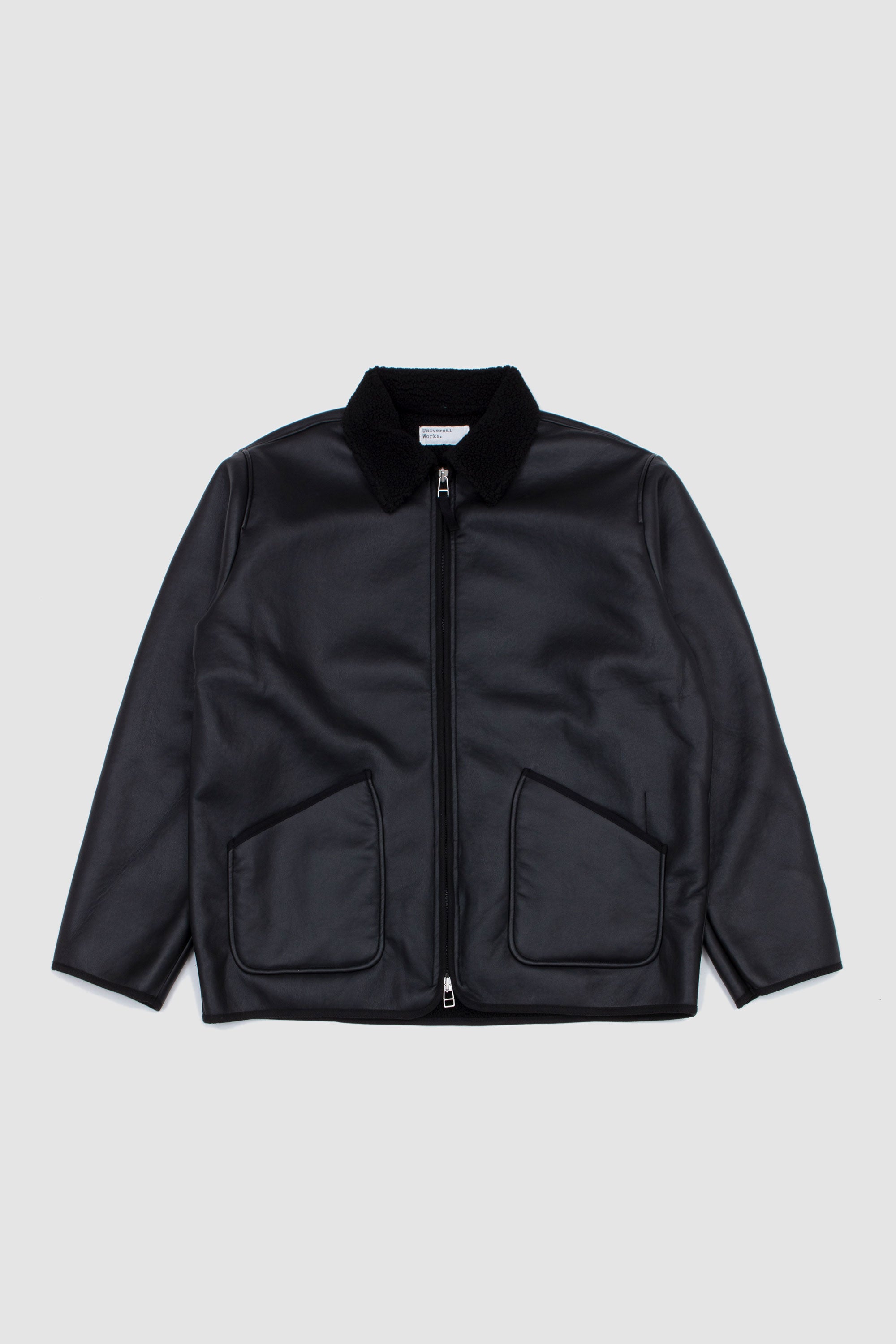 Gower Jacket Not Shearling Black
