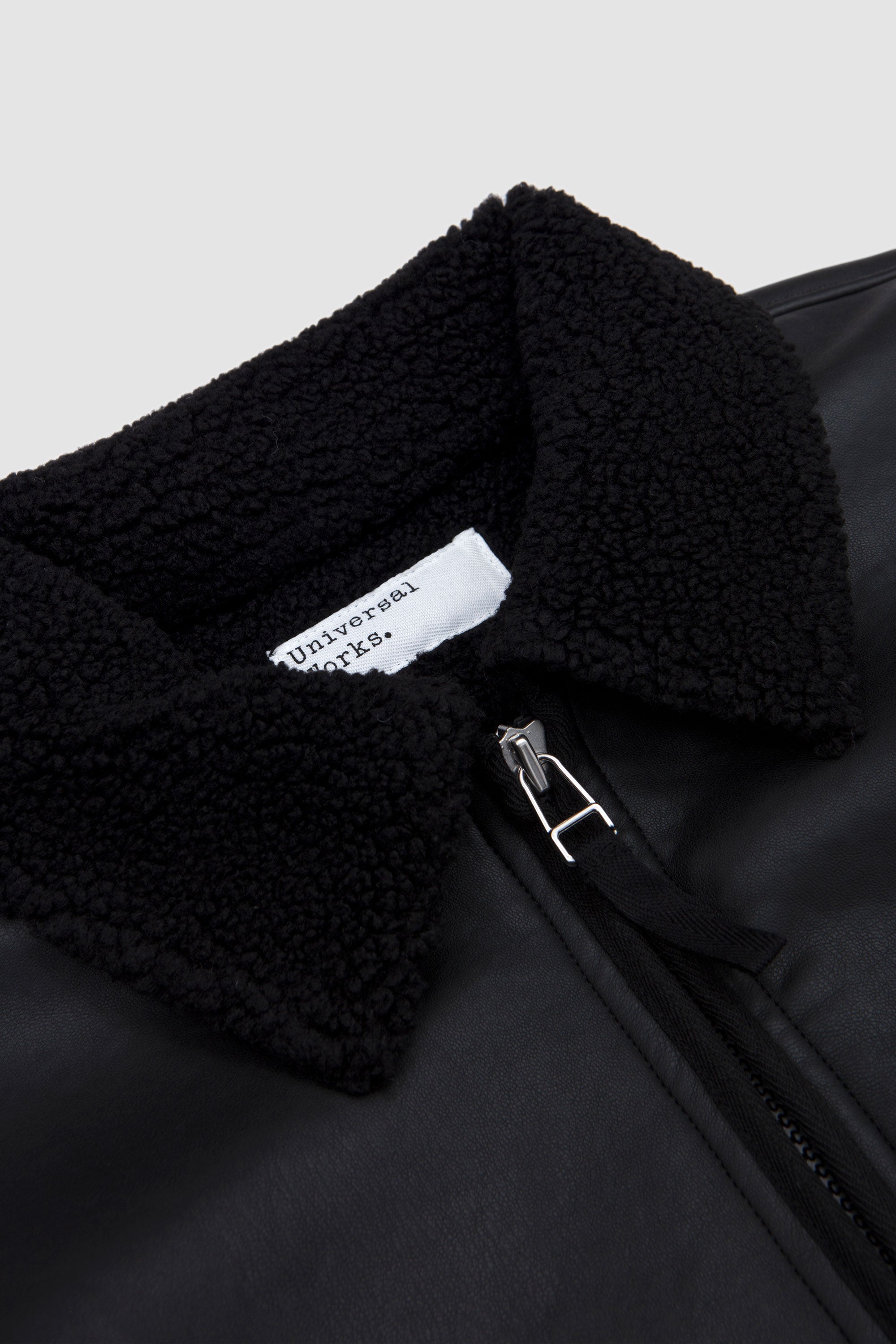 Gower Jacket Not Shearling Black