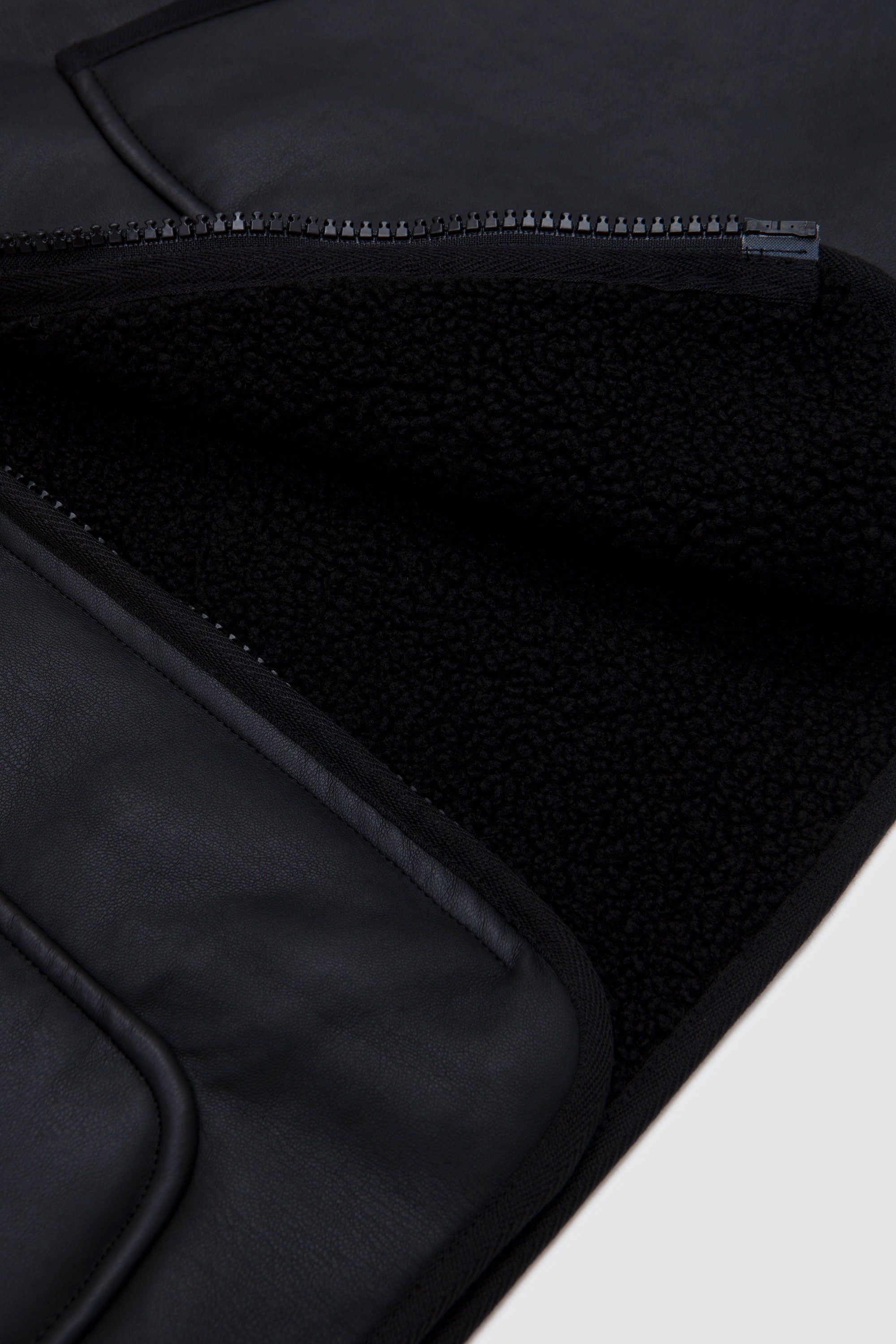 Gower Jacket Not Shearling Black