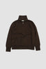 SPORTIVO STORE_Half Zip Sweatshirt Brown