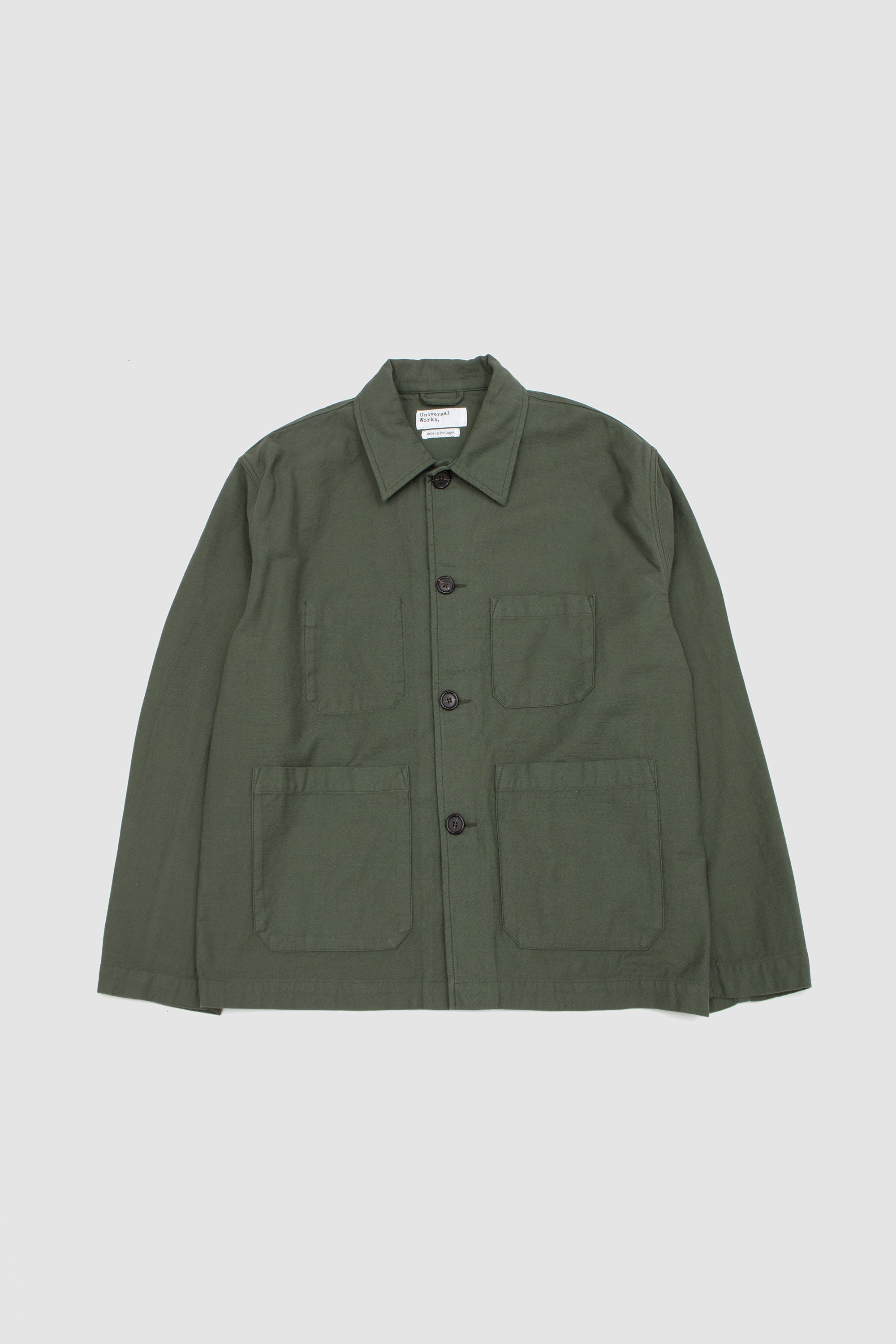 Ives Jacket Slub Sateen Olive_1