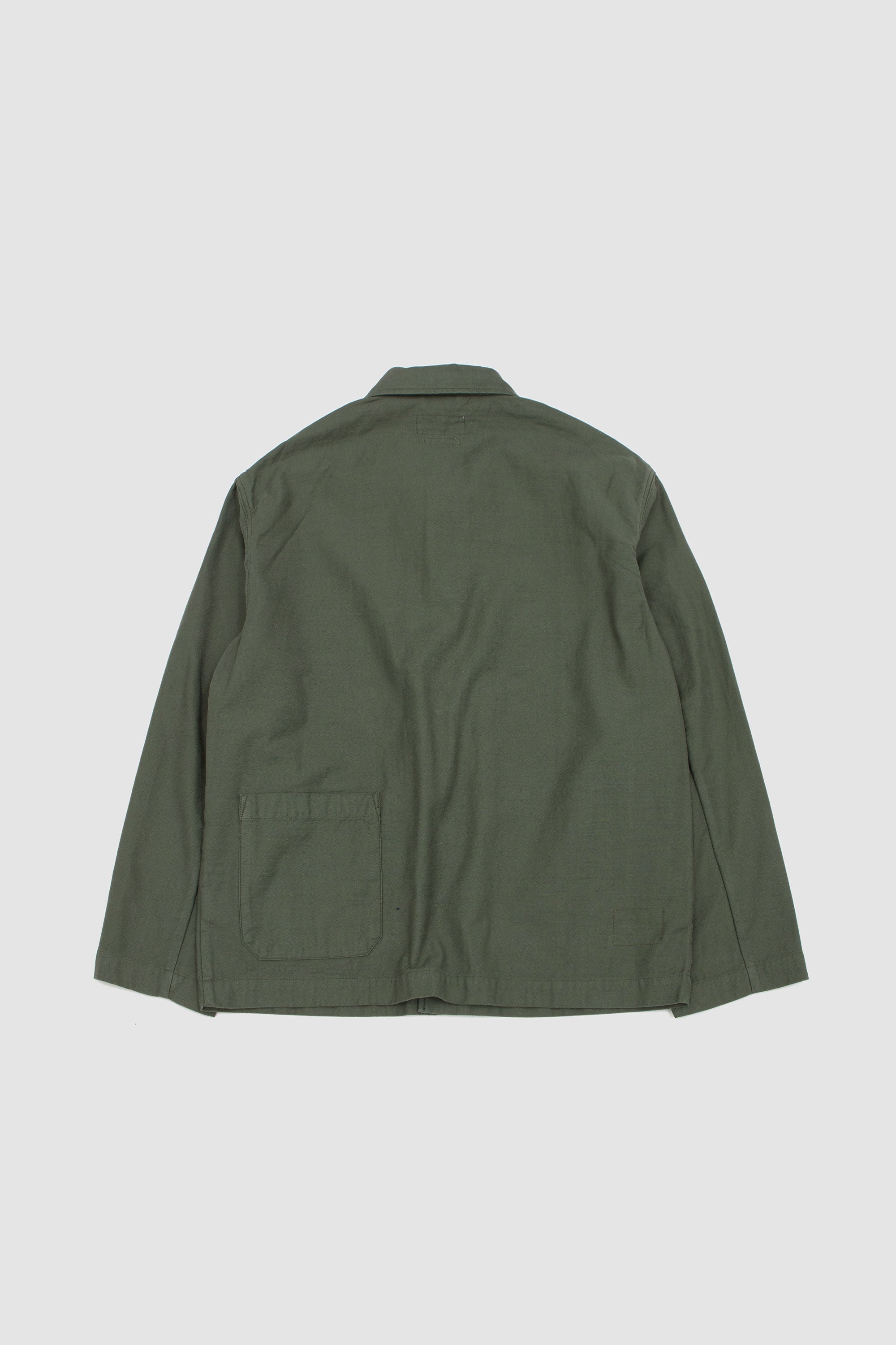 Ives Jacket Slub Sateen Olive_4