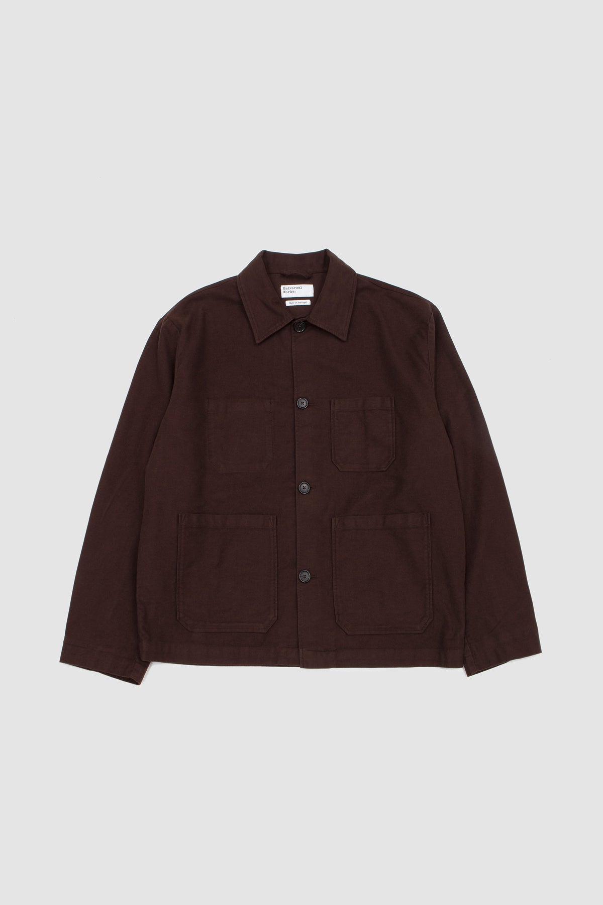 Ives Shirt Confort Moleskin Brown