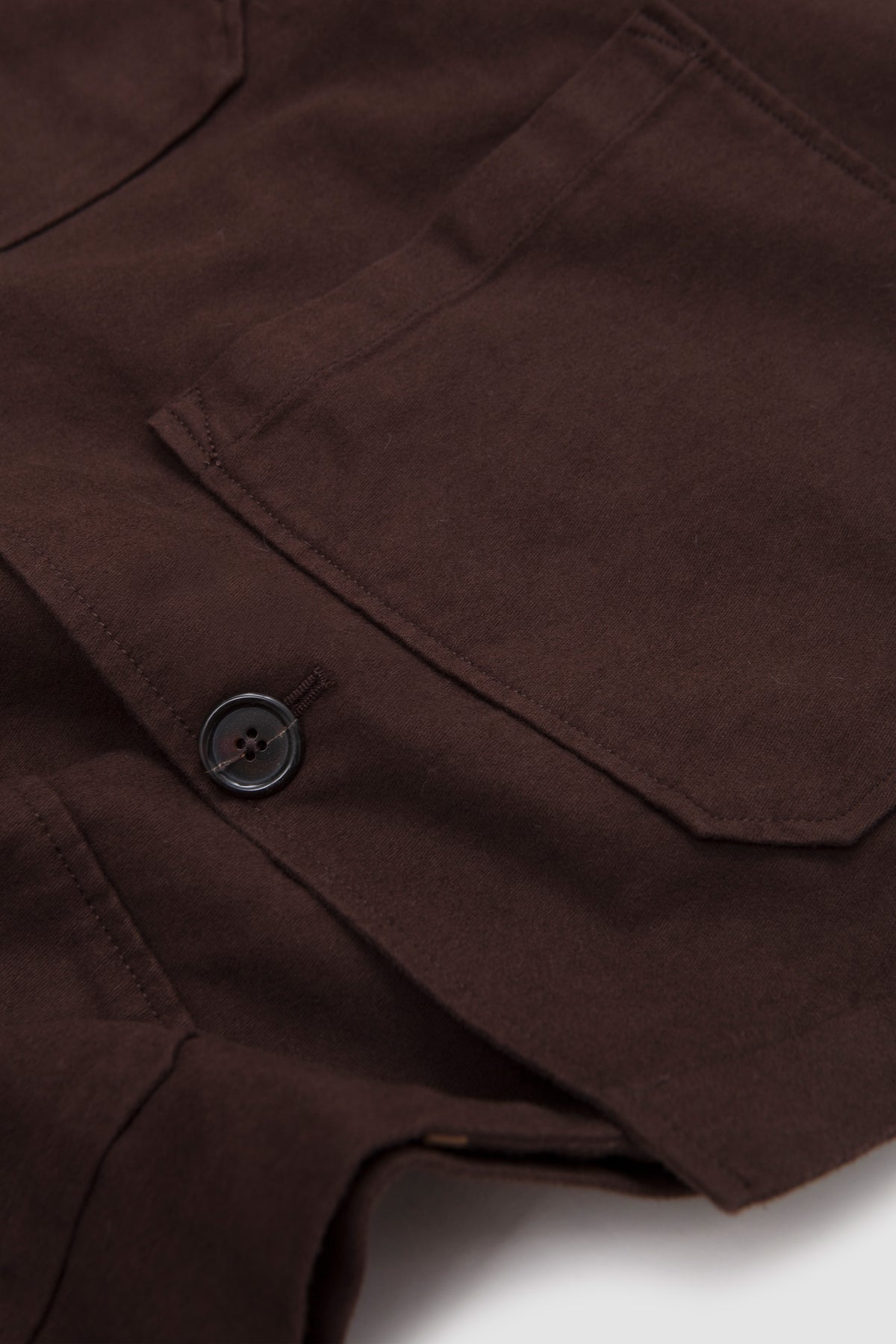 Ives Shirt Confort Moleskin Brown_3