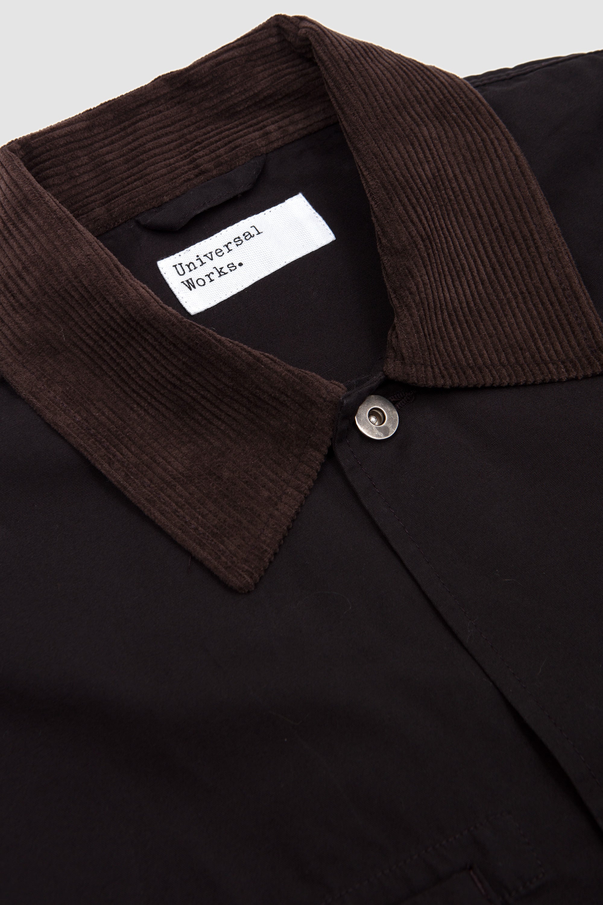 Labour Jacket Summer Canvas Licorice_2