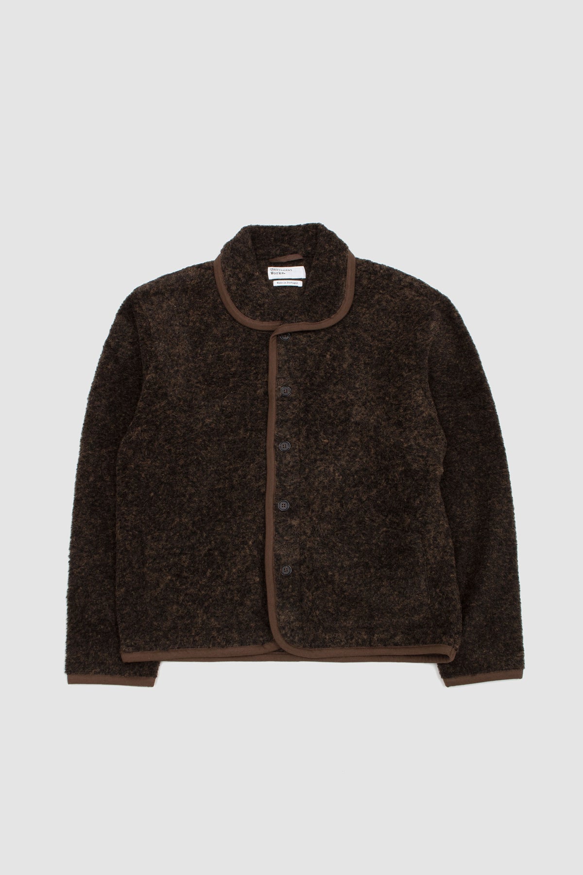 Lancaster Jacket Bouclet Fleece Brown