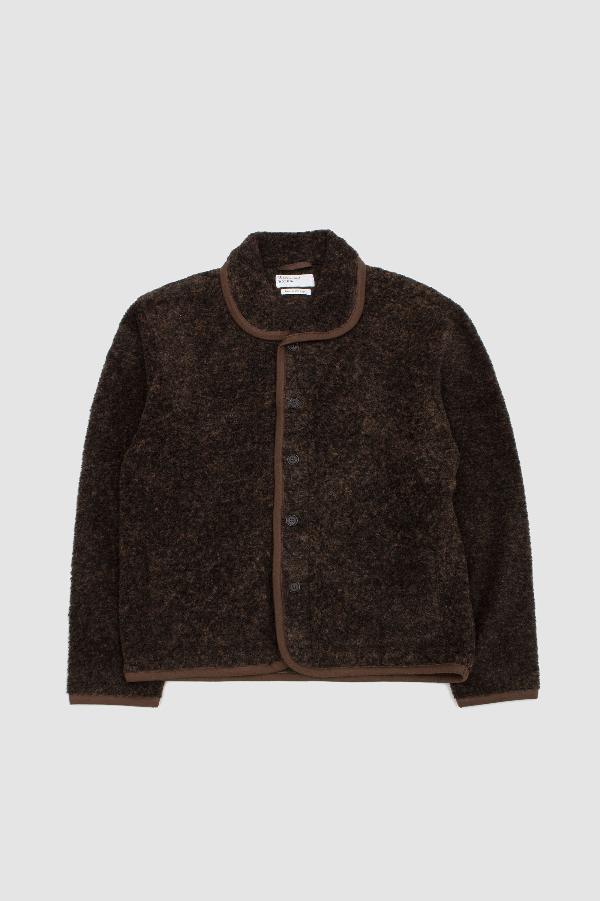 Lancaster Jacket Bouclet Fleece Brown_1
