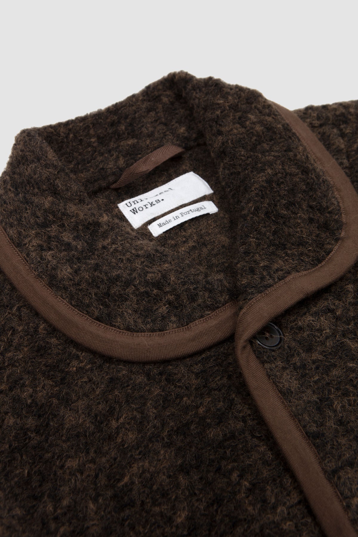Lancaster Jacket Bouclet Fleece Brown