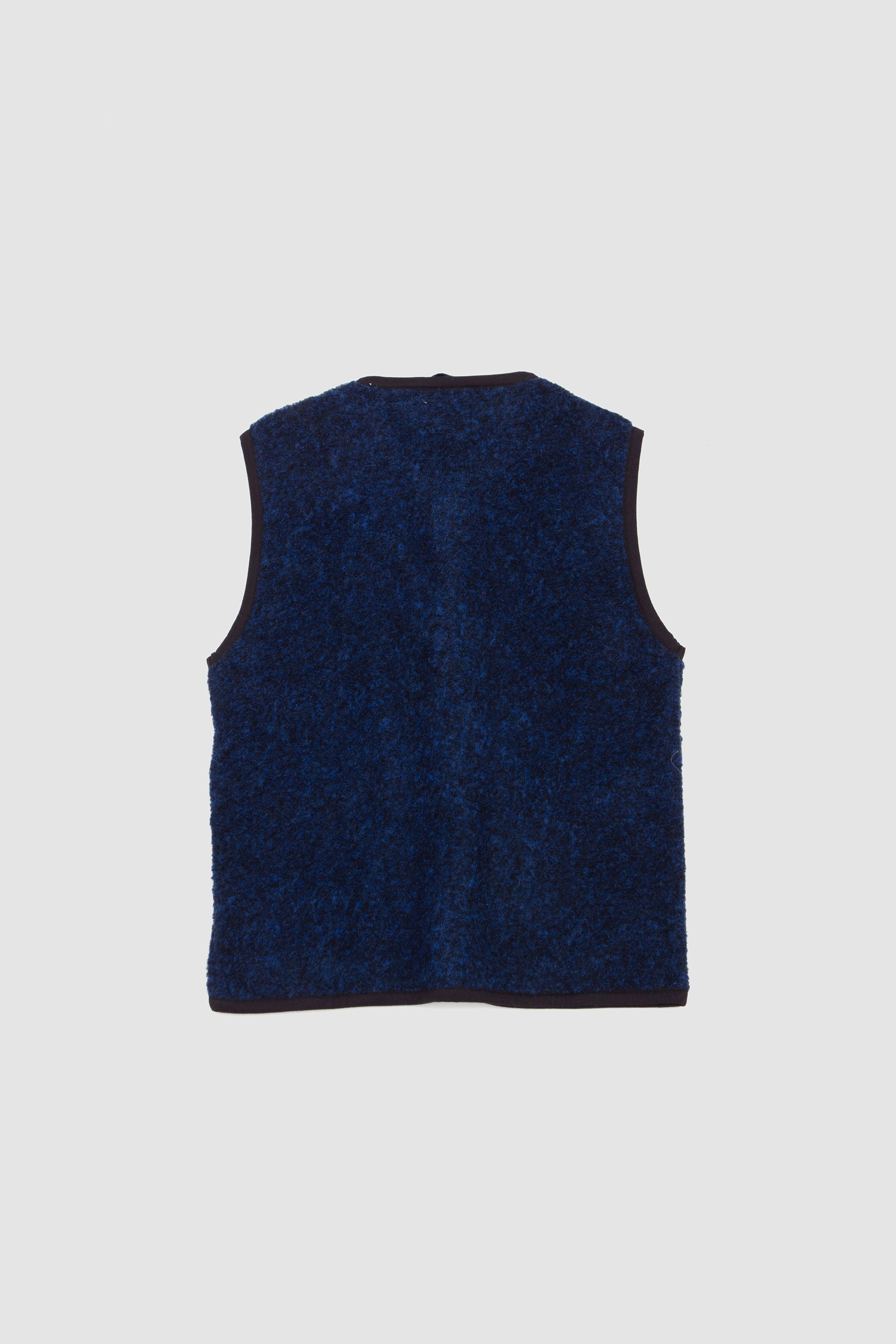 Lanchester Gilet Bouclet Fleece Blue_4