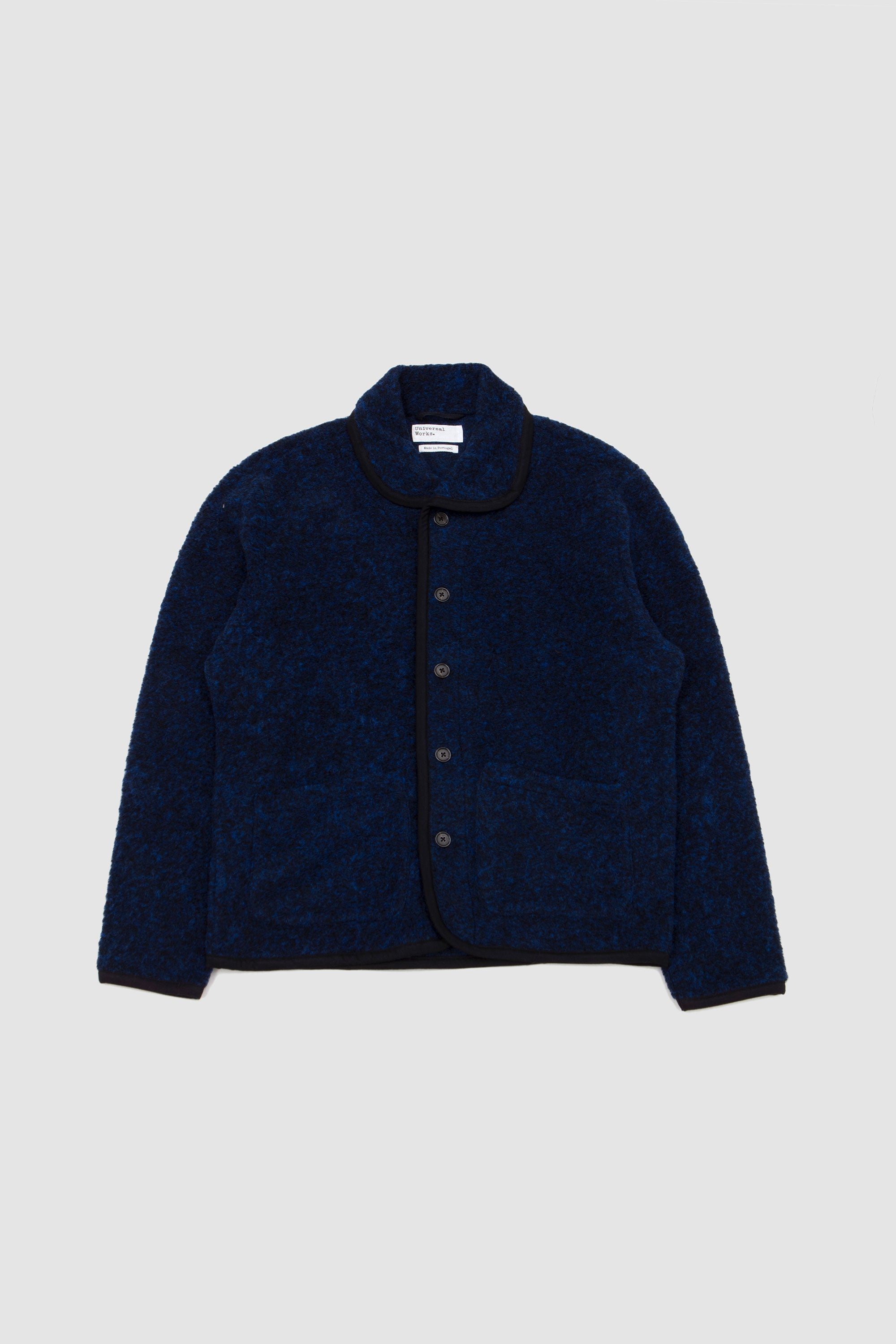 Lanchester Jacket Bouclet Fleece Blue_1