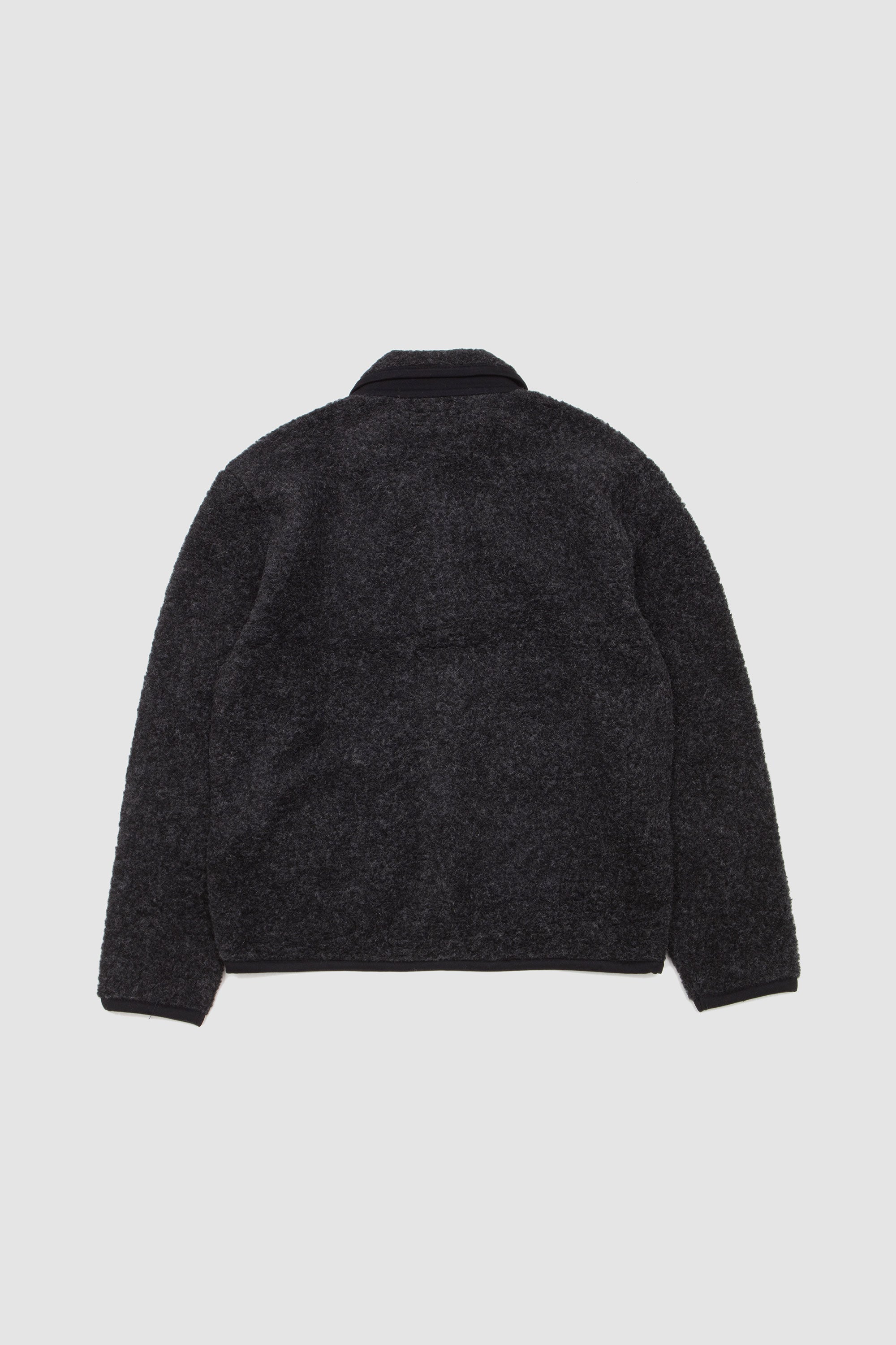 Lanchester Jacket Bouclet Fleece Charcoal_4