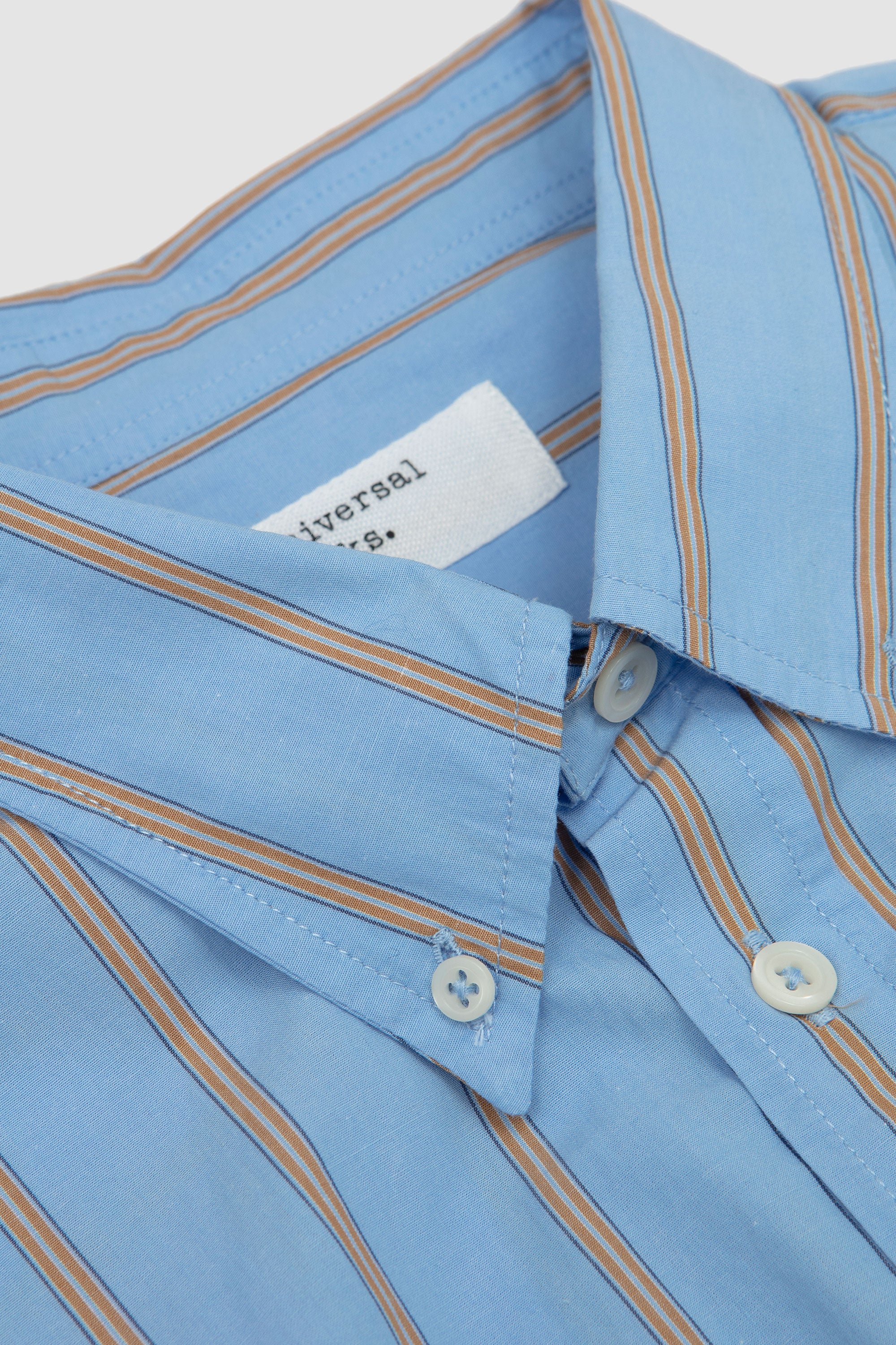 Lazy Day Shirt Pop Stripe Four Blue