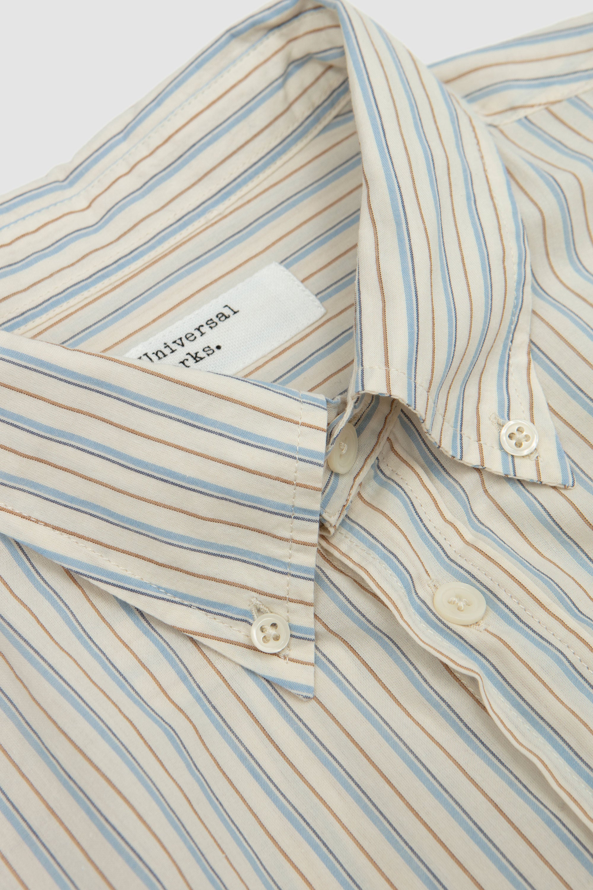 Lazy Day Shirt Pop Stripe One Ecru