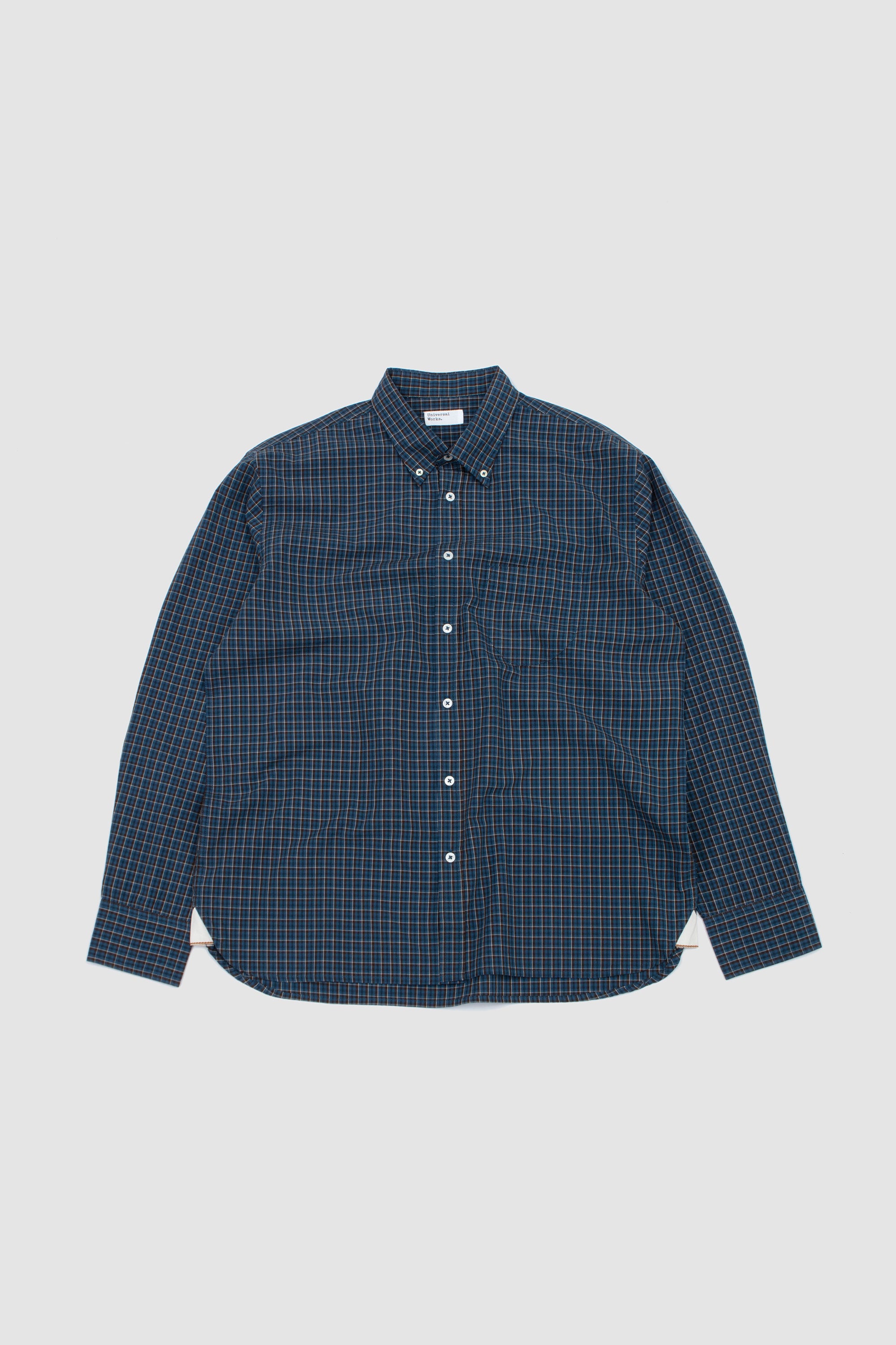 Lazy Day Shirt Shiro Check Blue