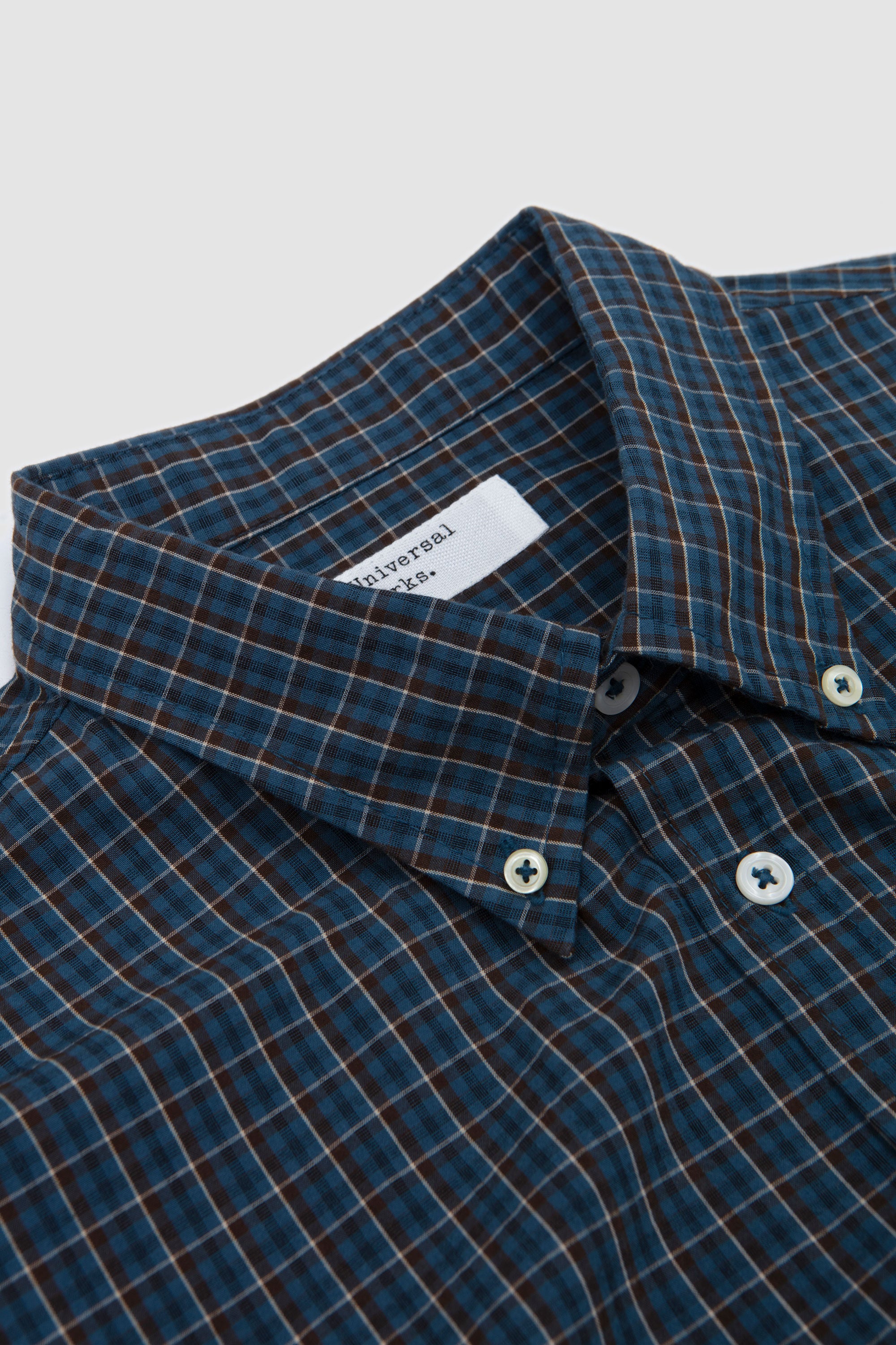 Lazy Day Shirt Shiro Check Blue