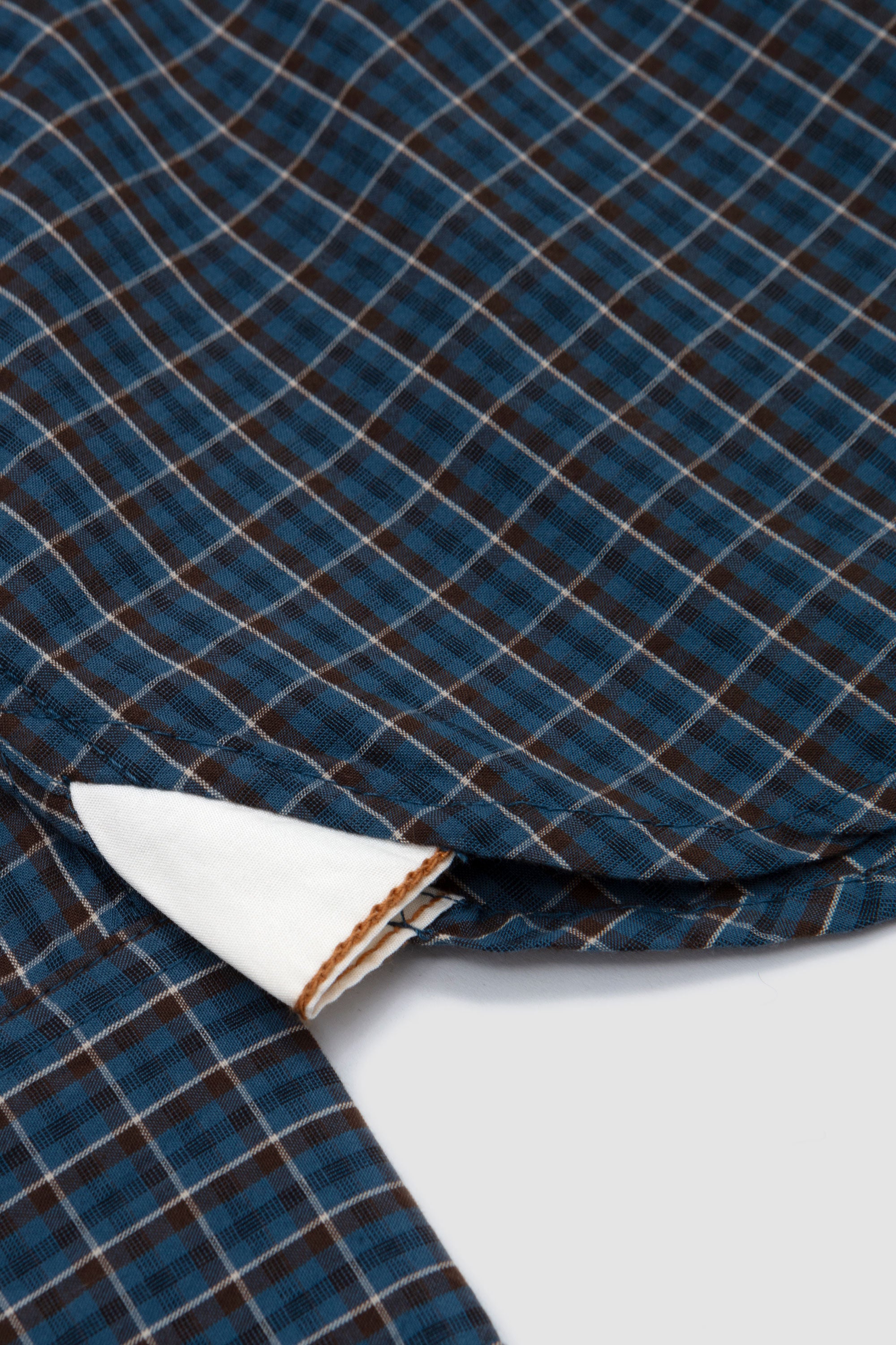 Lazy Day Shirt Shiro Check Blue