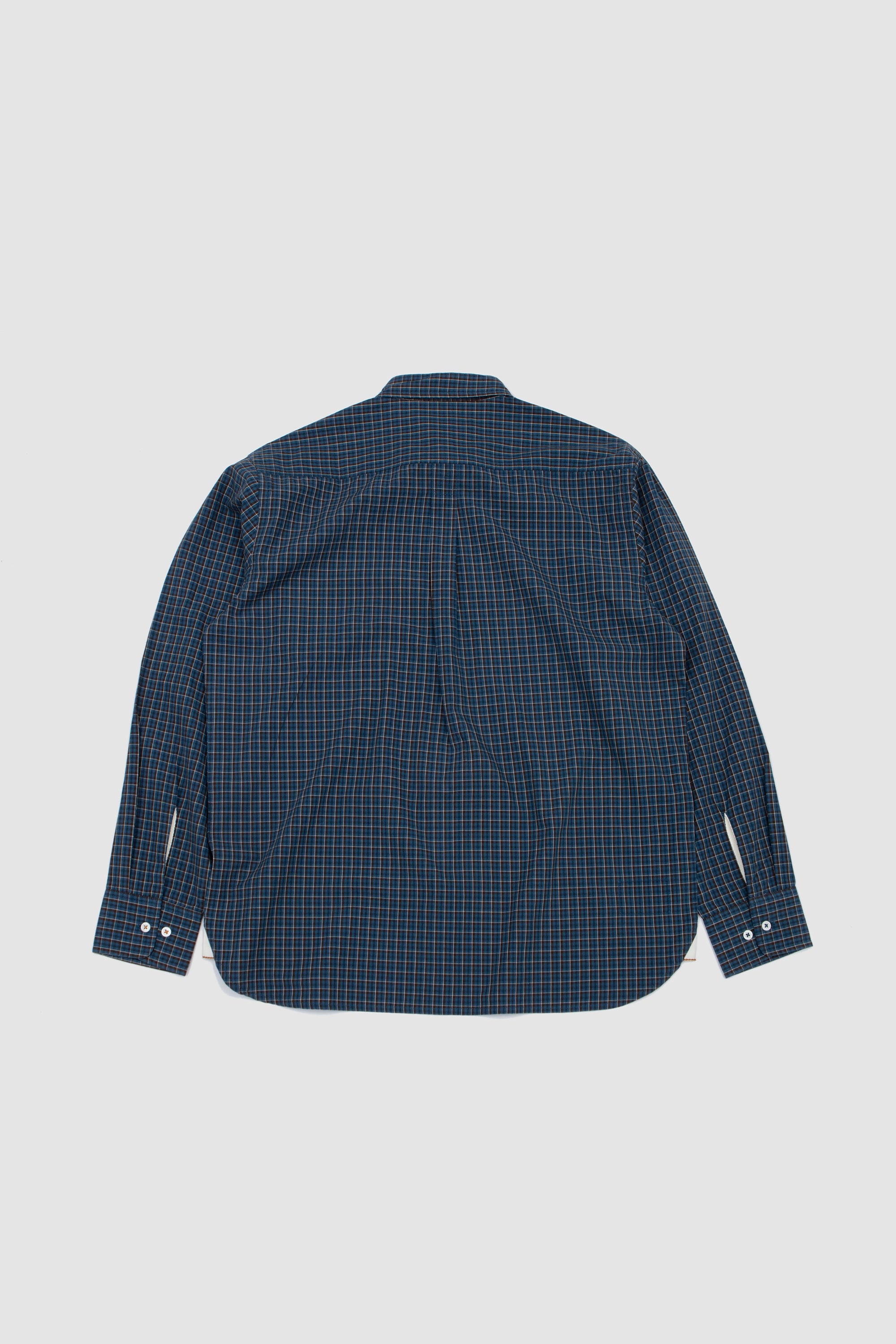 Lazy Day Shirt Shiro Check Blue_4