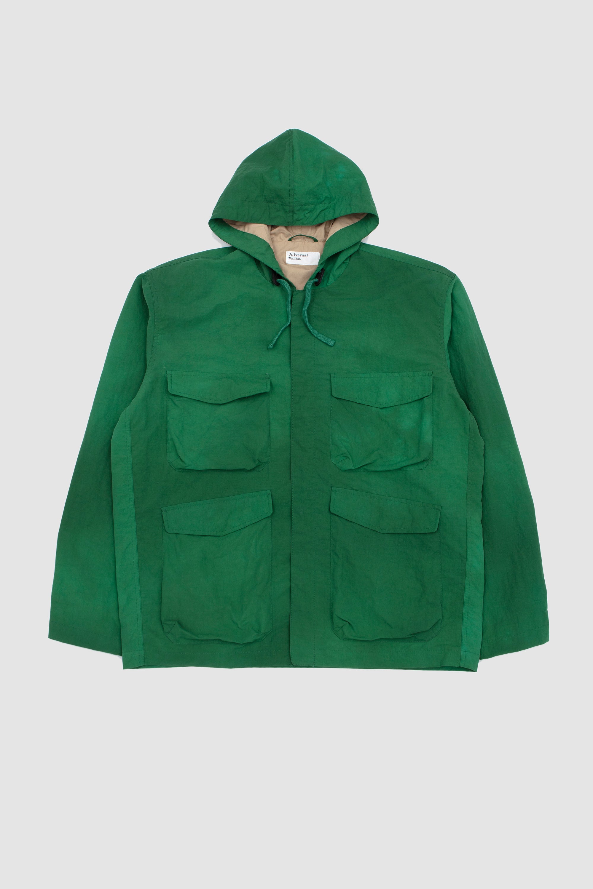 Longsands Jacket Rec. Splash Nylon Green_1