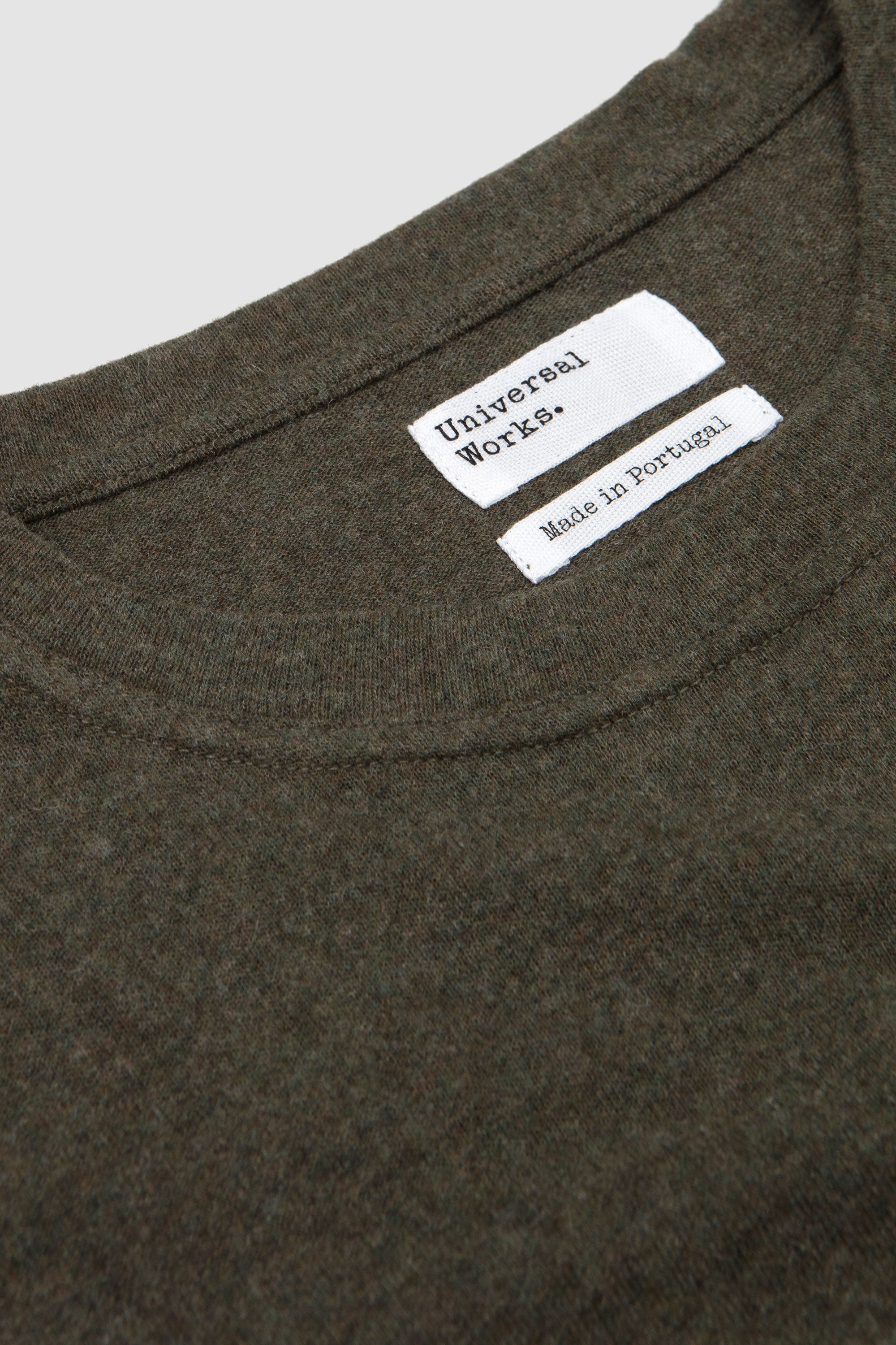 LS Pocket Tee Rec Wool Mix SJ Olive_2