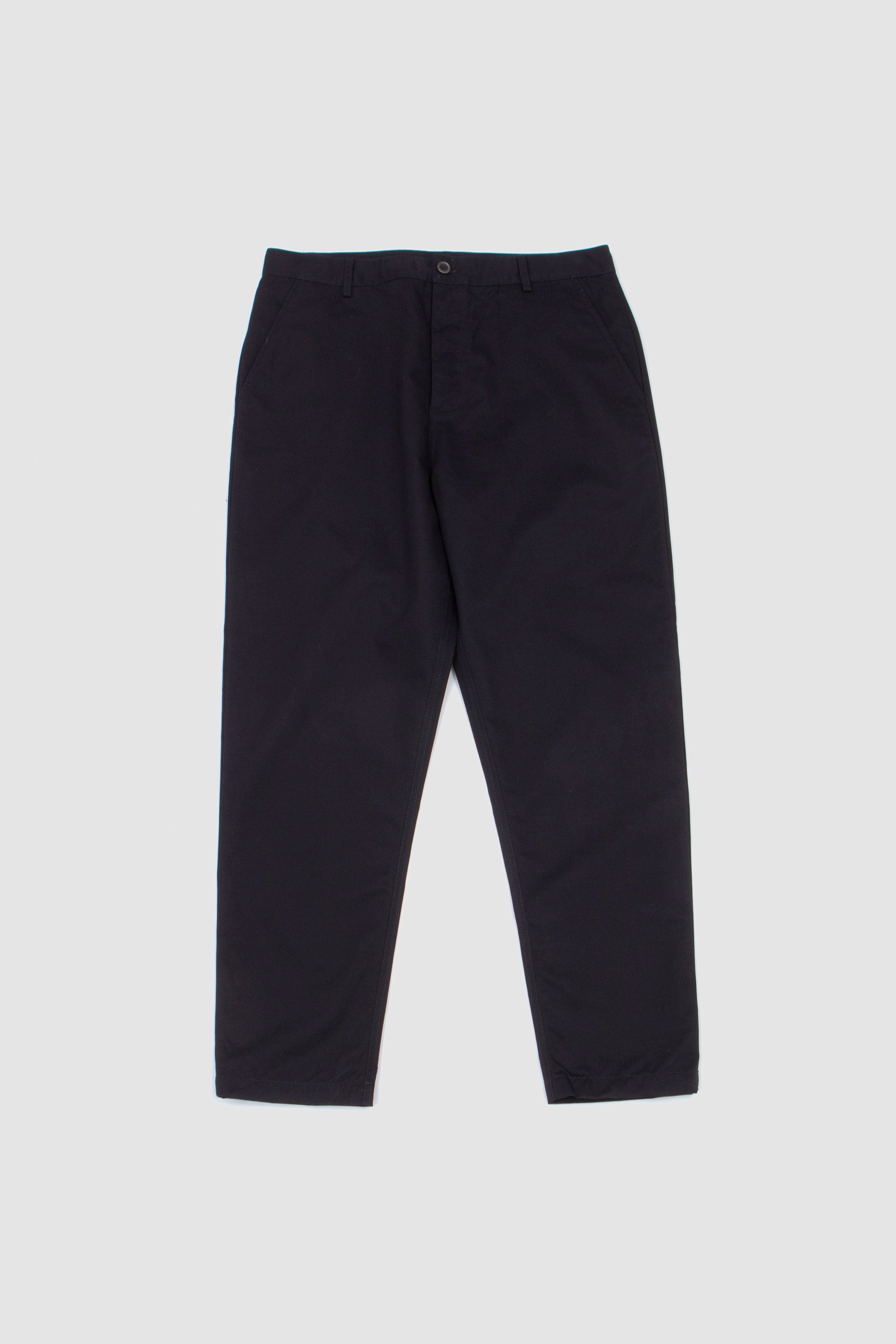 Military Chino Brushed Polytech Black_1