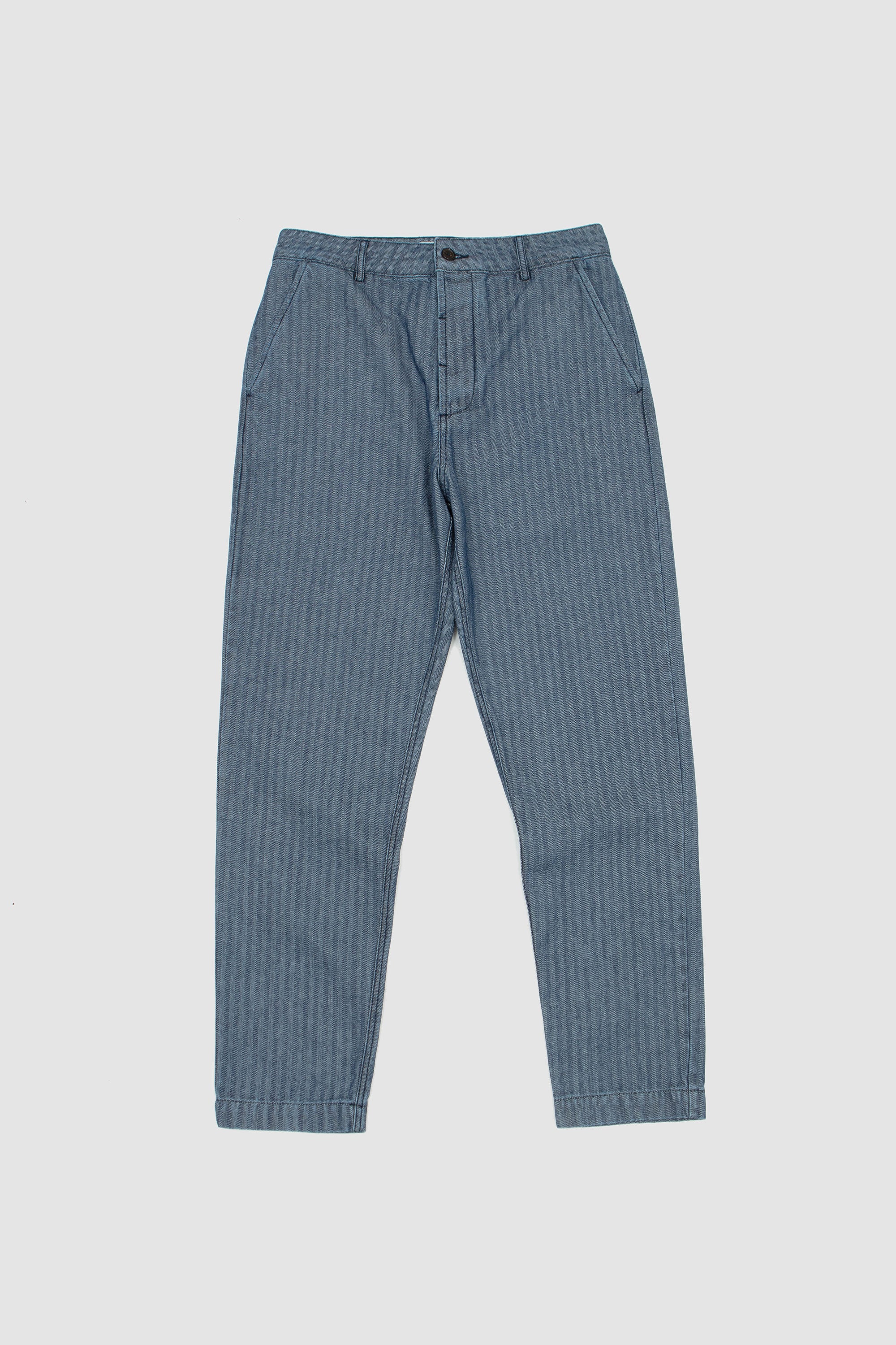 Military Chino Denim Herringbone Indigo_1