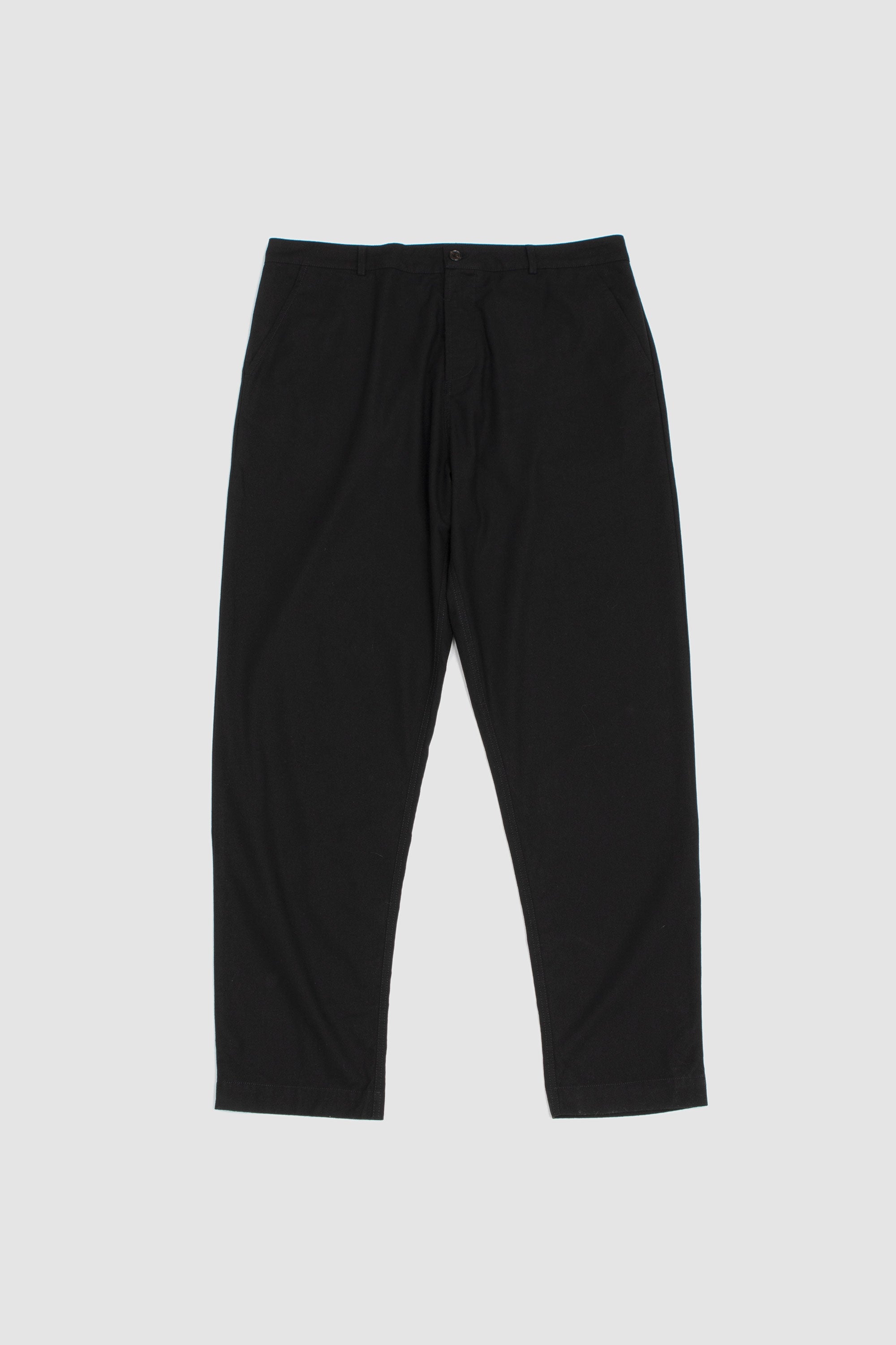 Military Chino Valencia Cotton Black