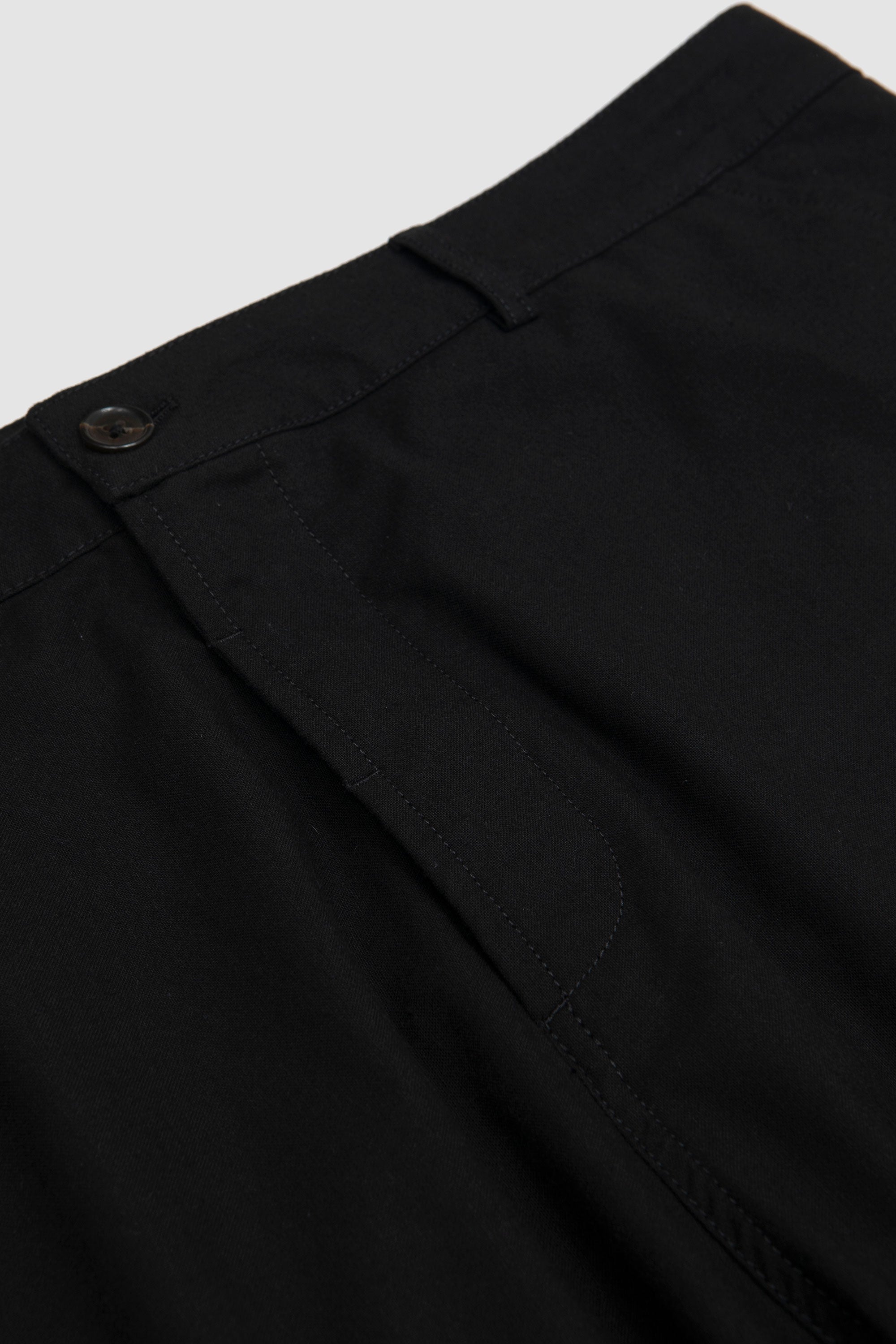 Military Chino Valencia Cotton Black