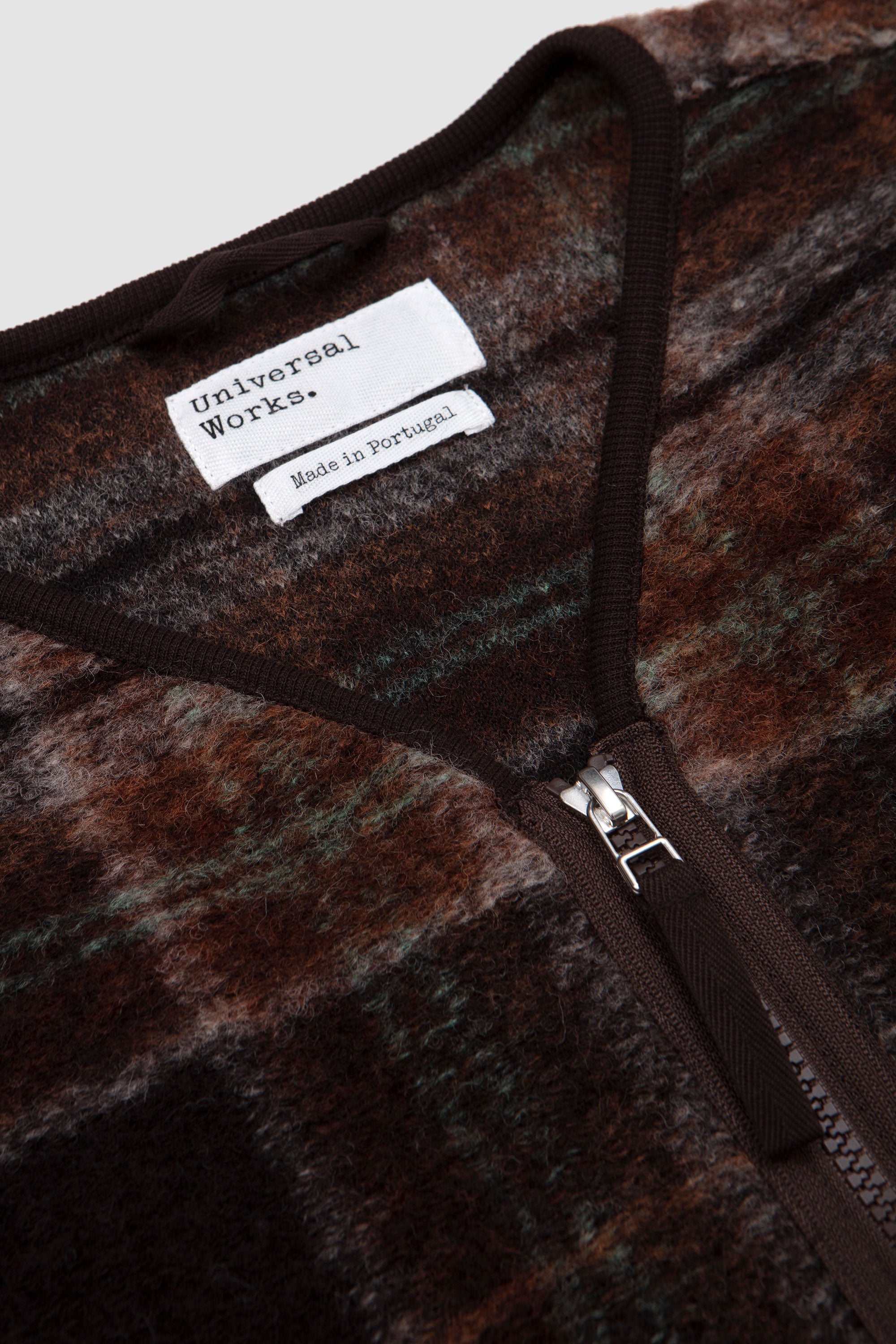 Military Liner Jacket Pino Wool Fleece Brown_2