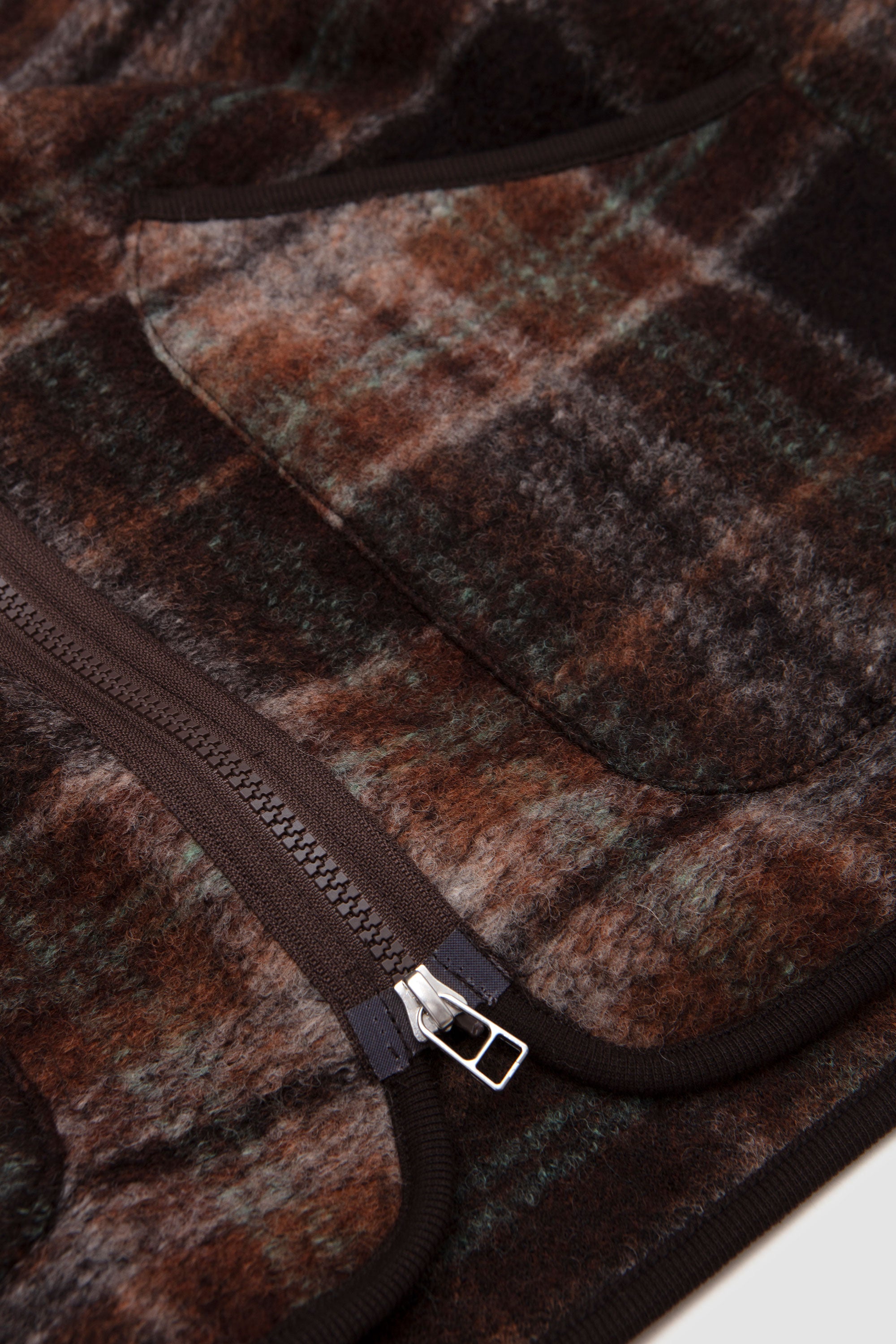 Military Liner Jacket Pino Wool Fleece Brown_3