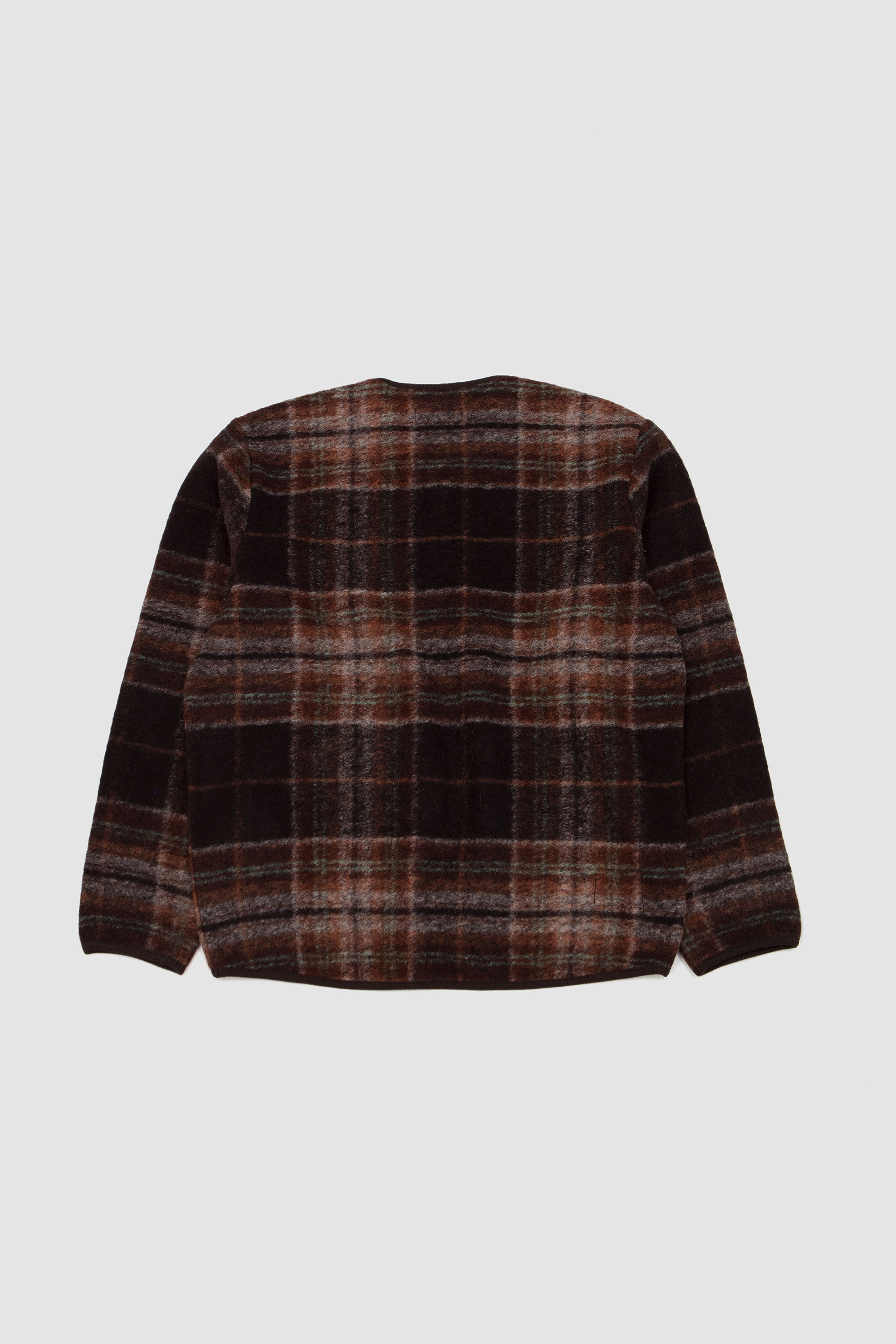 Military Liner Jacket Pino Wool Fleece Brown_4