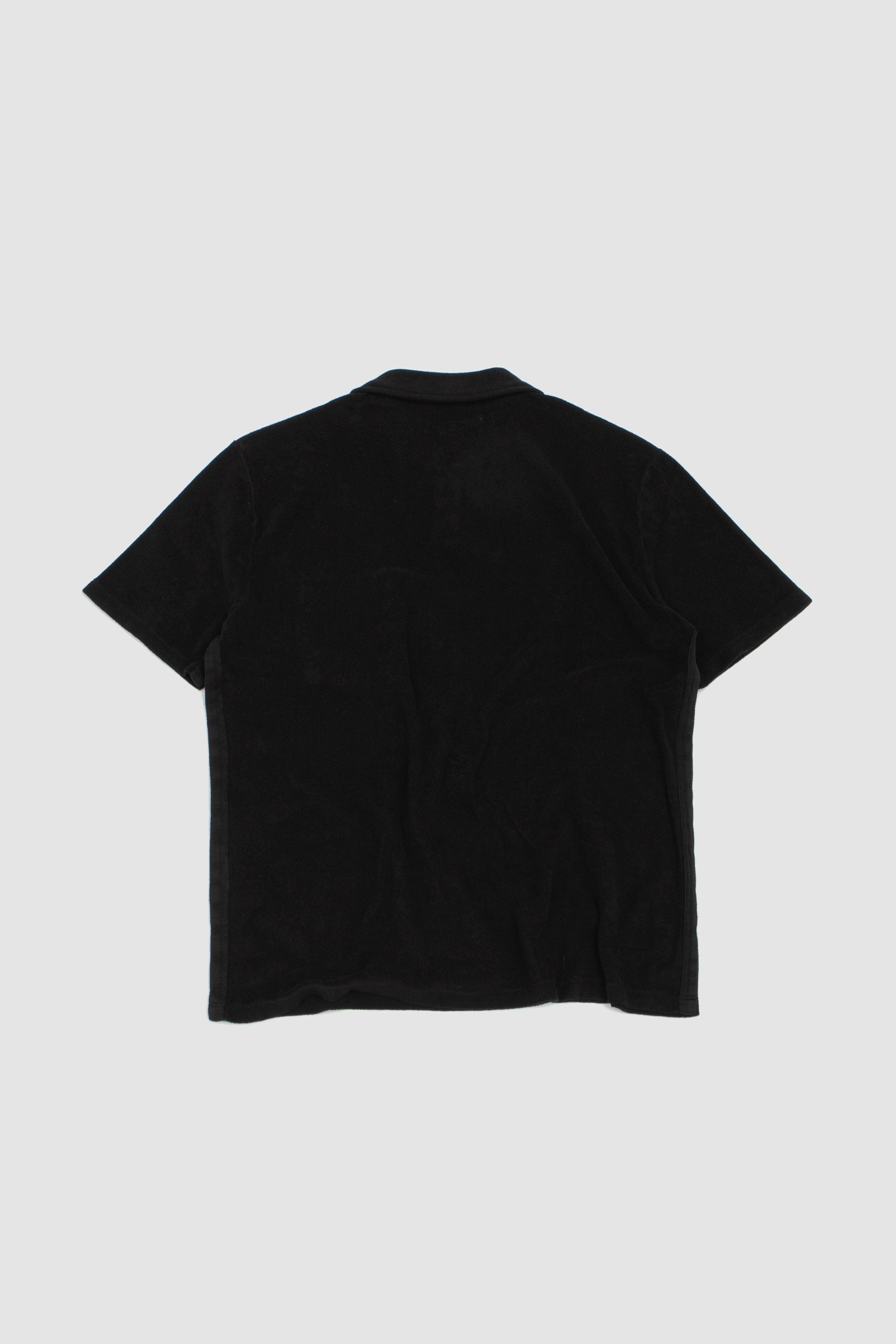 Newlyn Light Weight Terry Polo Black_4