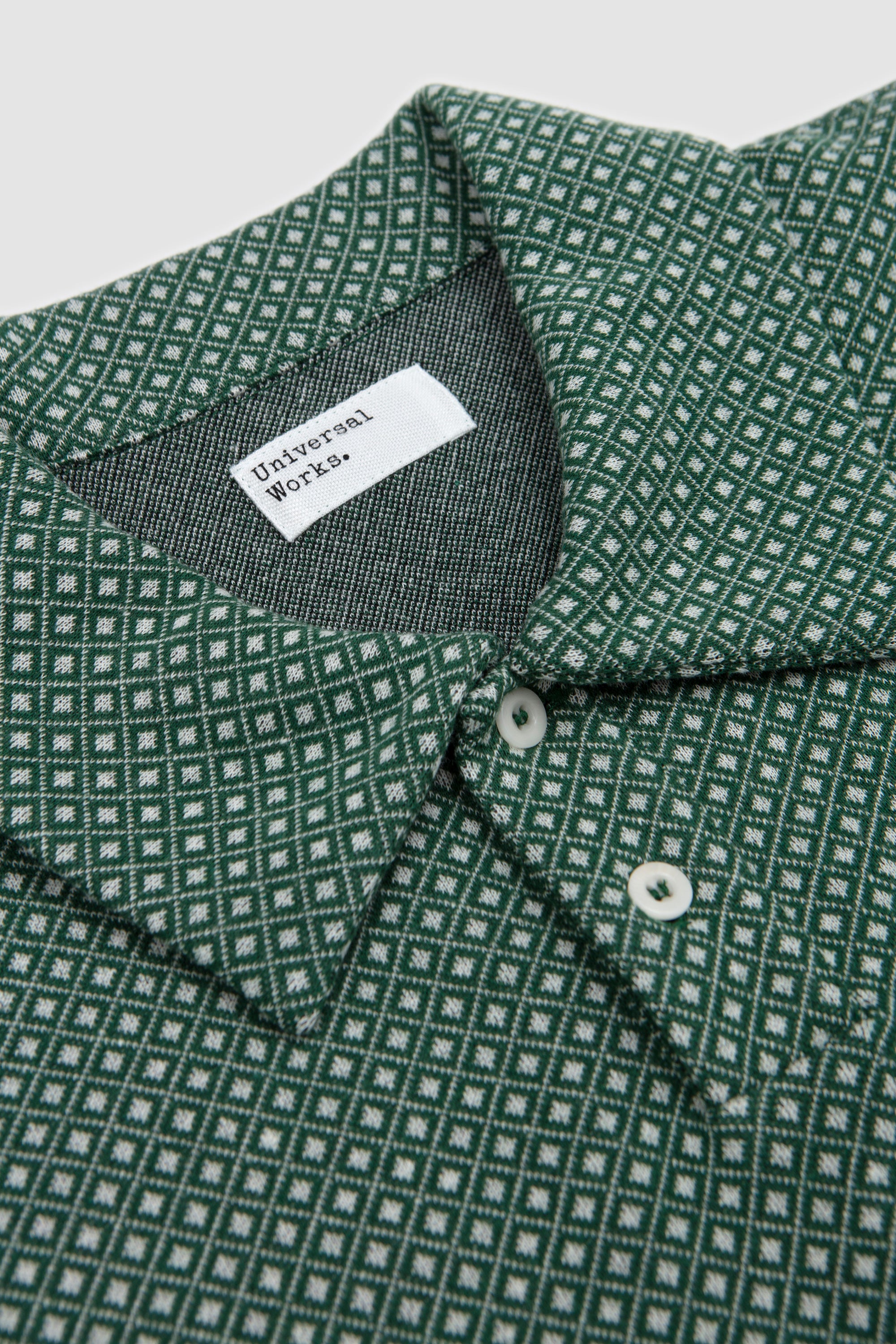 Newlyn Polo Argyll Jersey Green