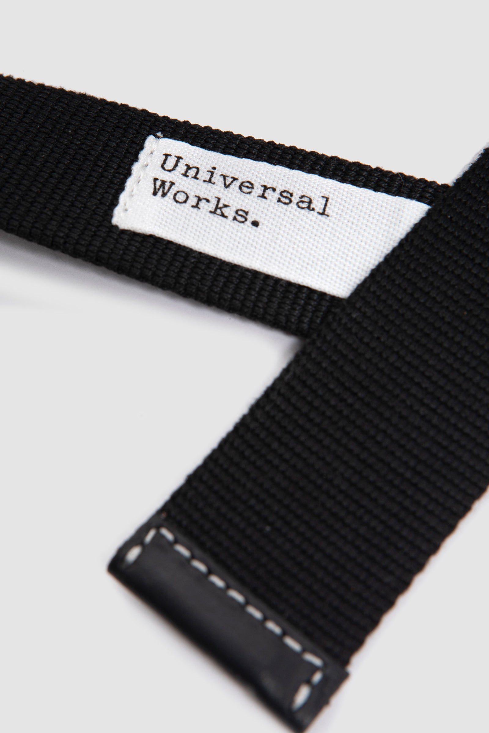 SPORTIVO STORE_O Ring Belt Cotton Webbing Black_5