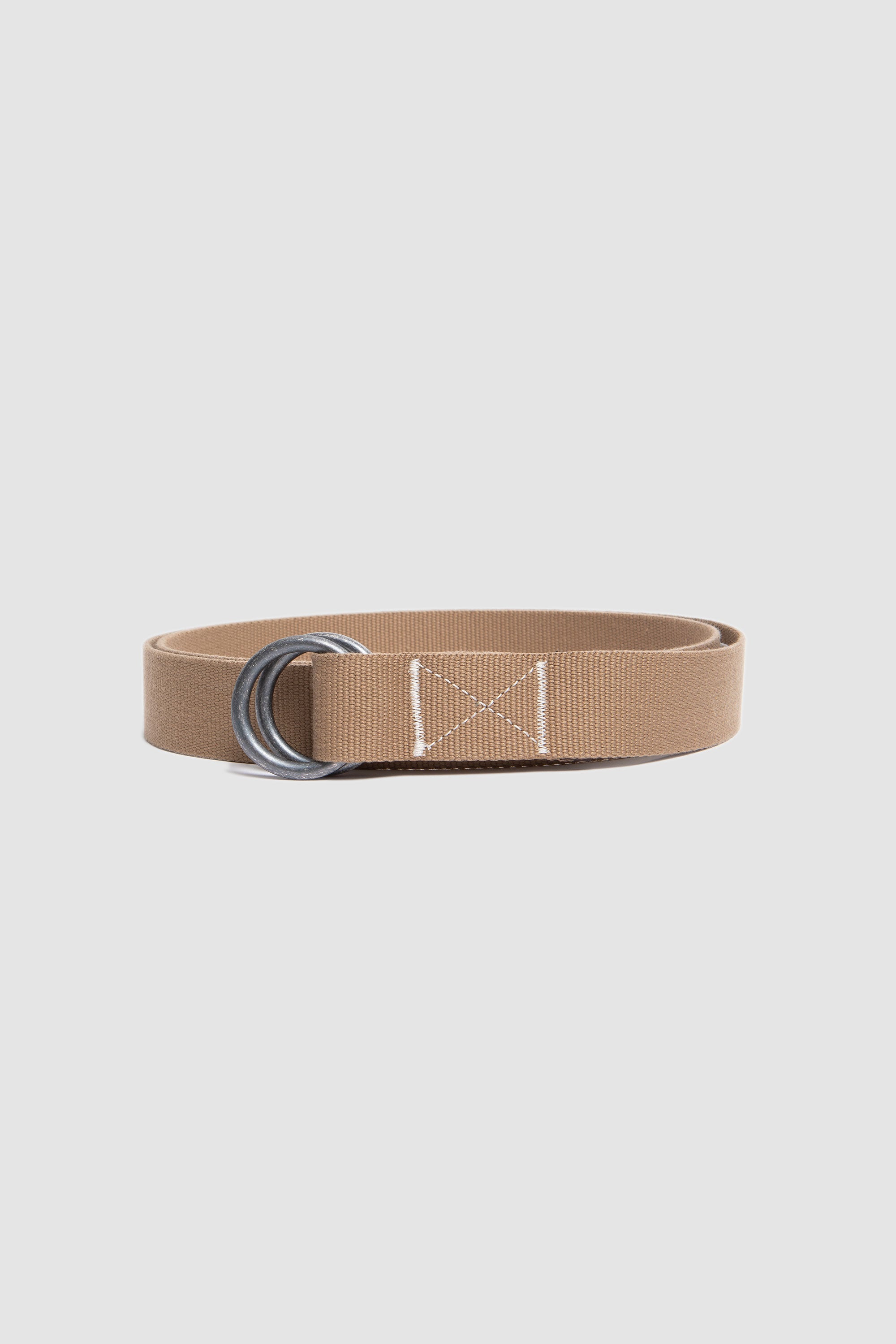 O Ring Belt Cotton Webbing Sand