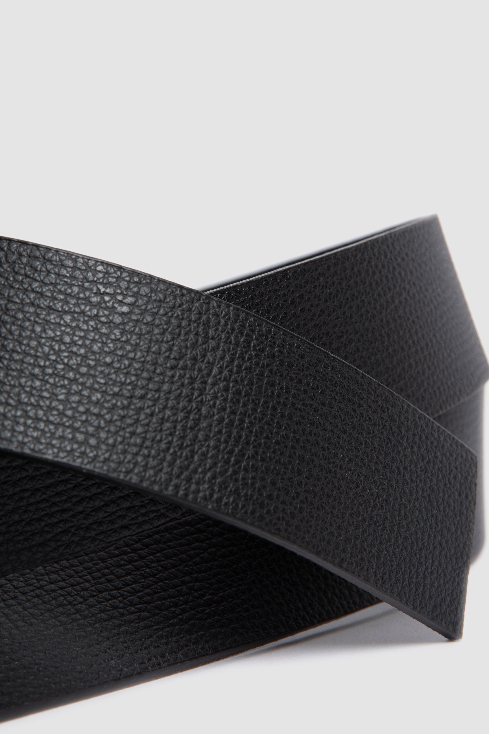 O Ring Belt Leather Black_4