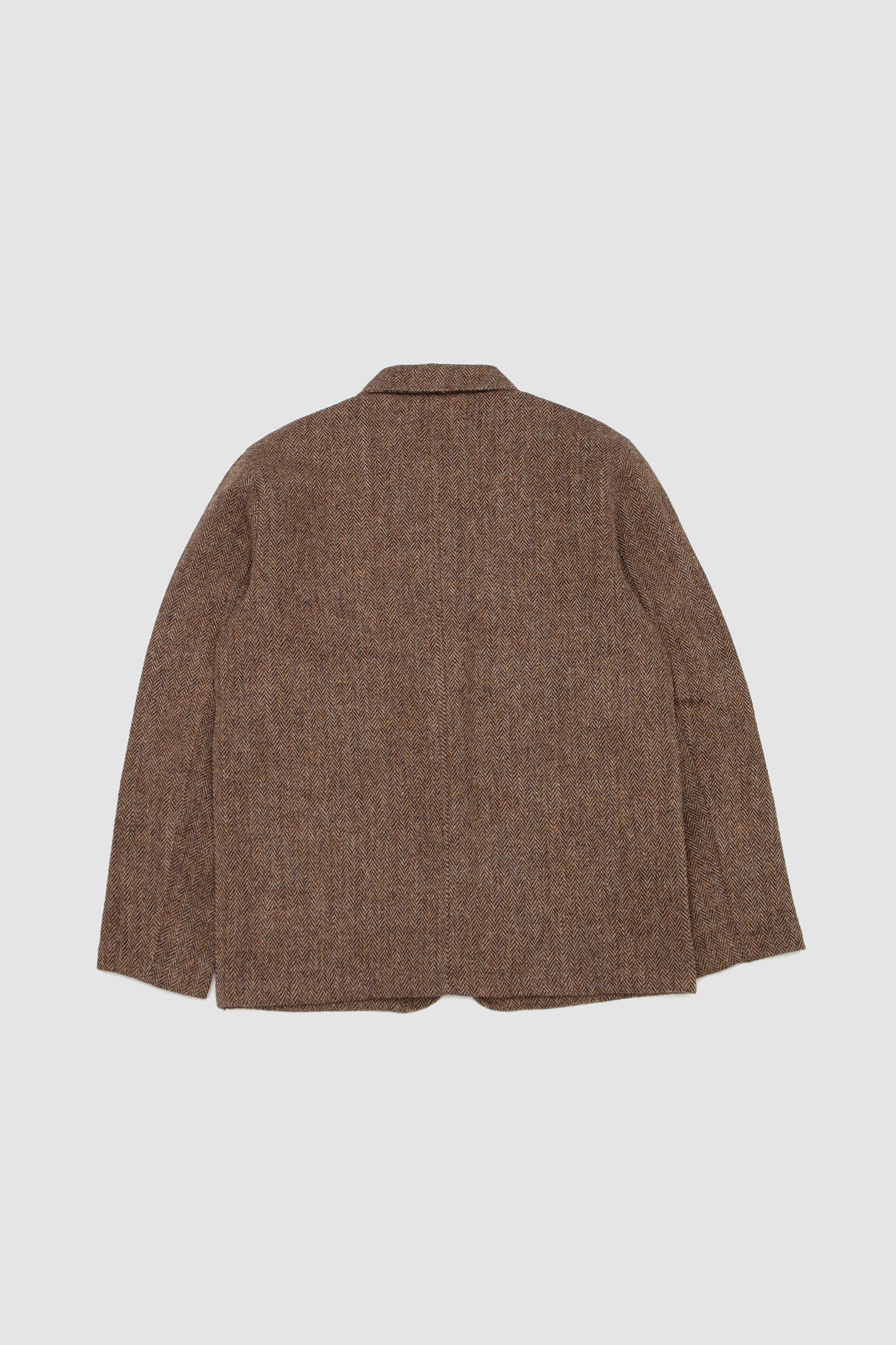 OG Bakers Jacket Harris Tweed Sand/ Brown_4