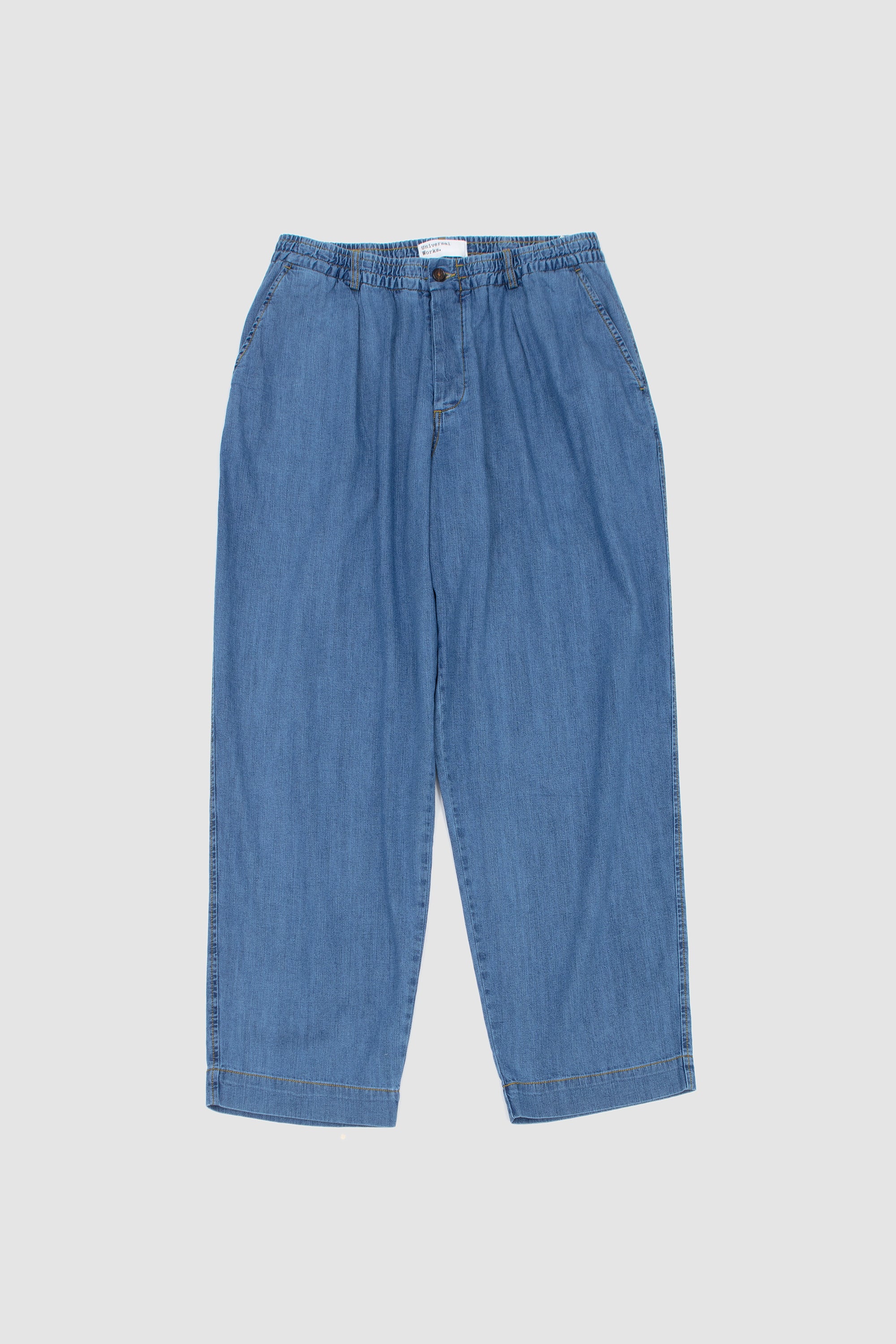 Oxford Pant 8OZ Slub Denim Washed Indigo