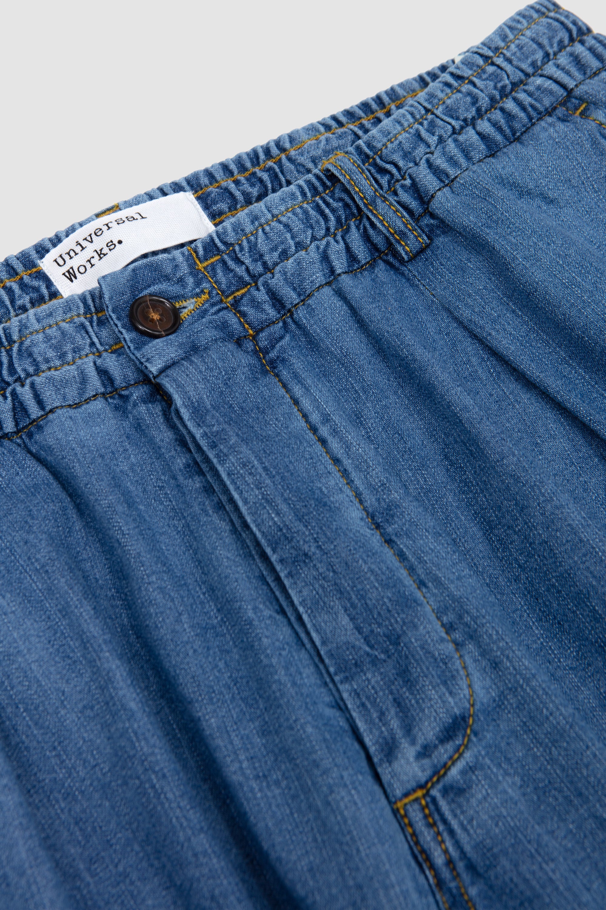 Oxford Pant 8OZ Slub Denim Washed Indigo_2