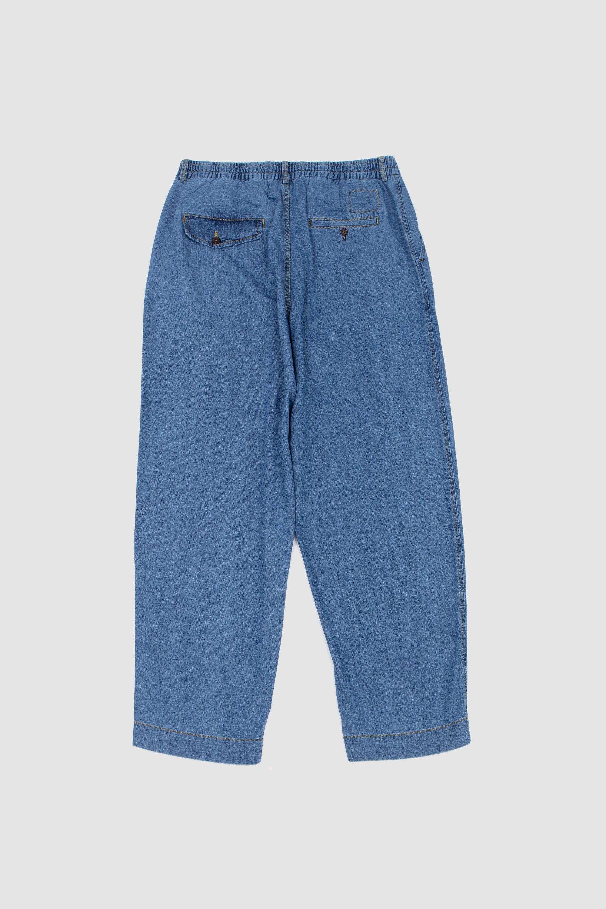Oxford Pant 8OZ Slub Denim Washed Indigo_4